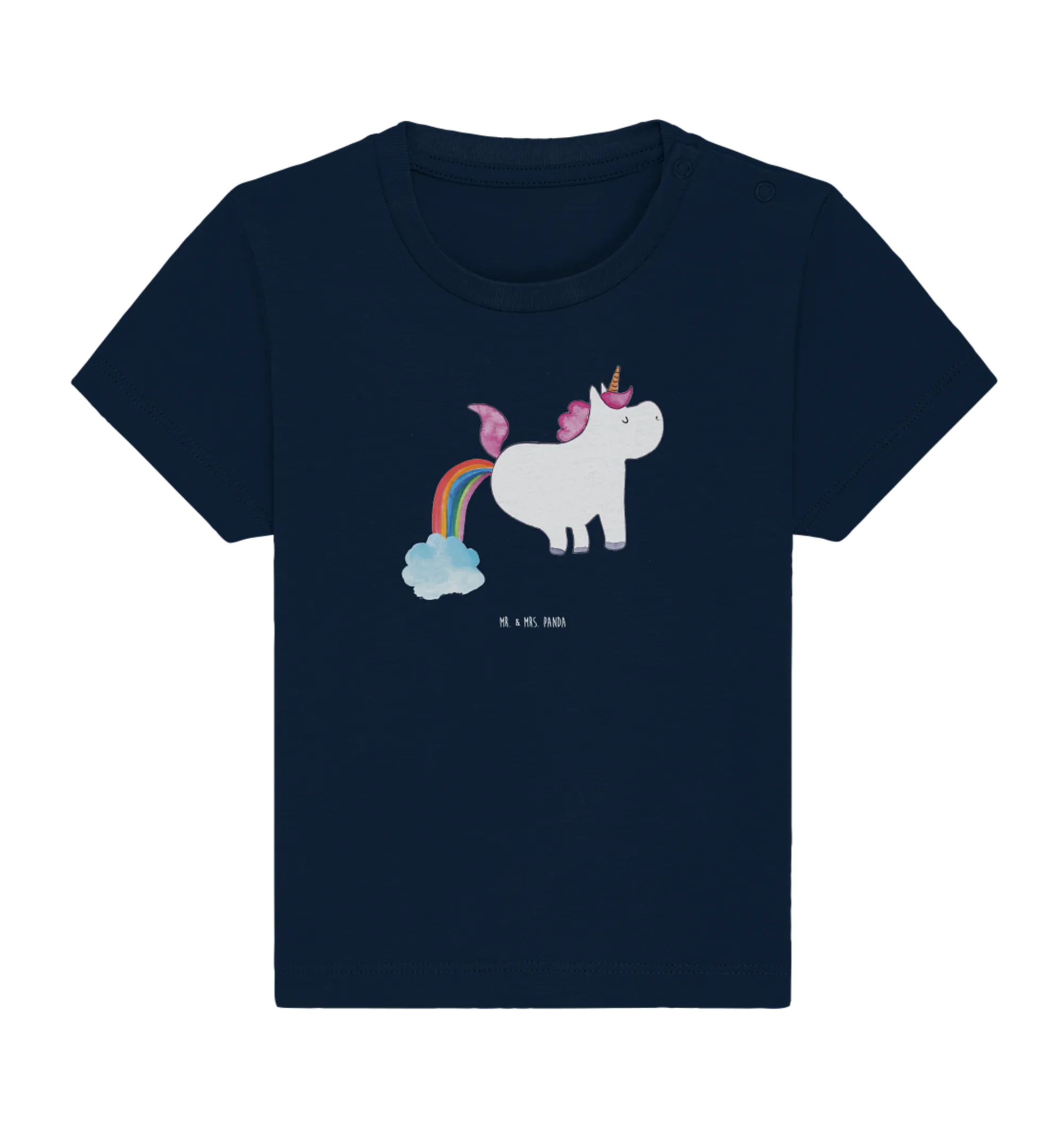 Organic Baby Shirt Einhorn Pupsen