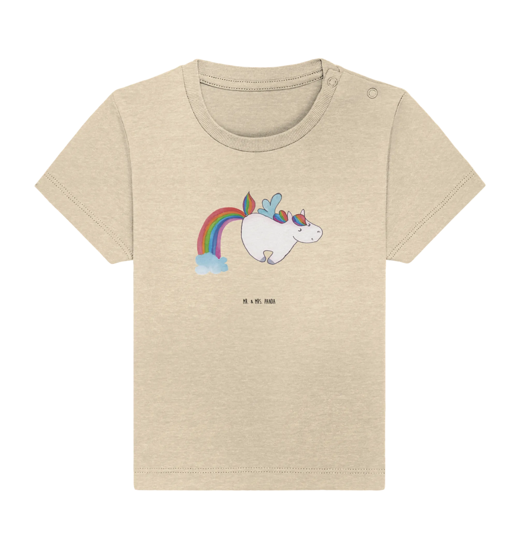 Organic Baby Shirt Einhorn Pegasus