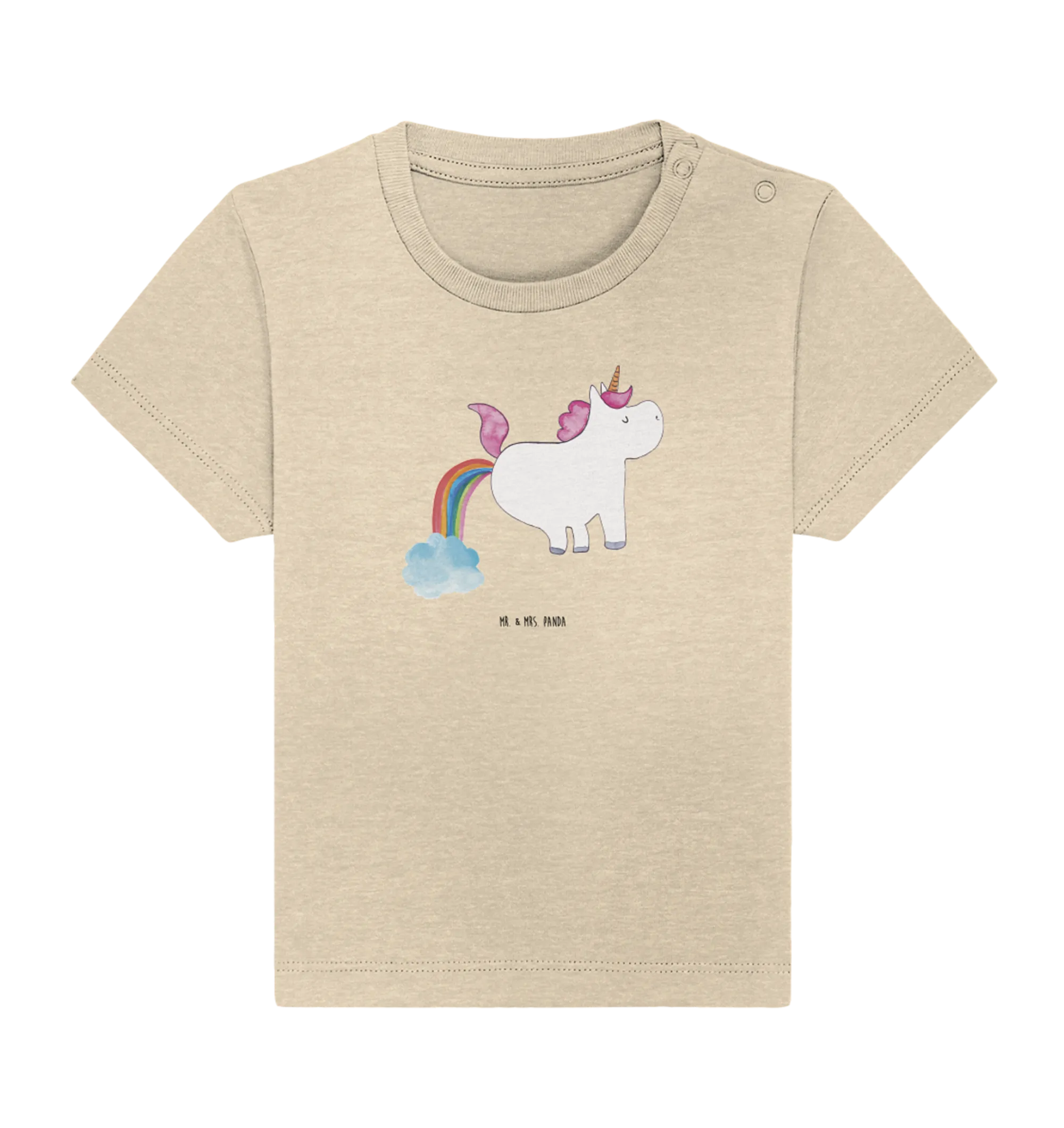 Organic Baby Shirt Einhorn Pupsen