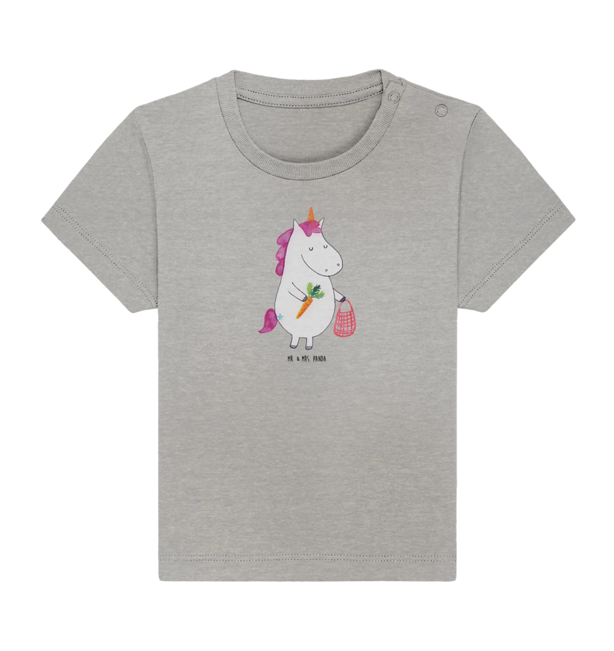 Organic Baby Shirt Einhorn Vegan