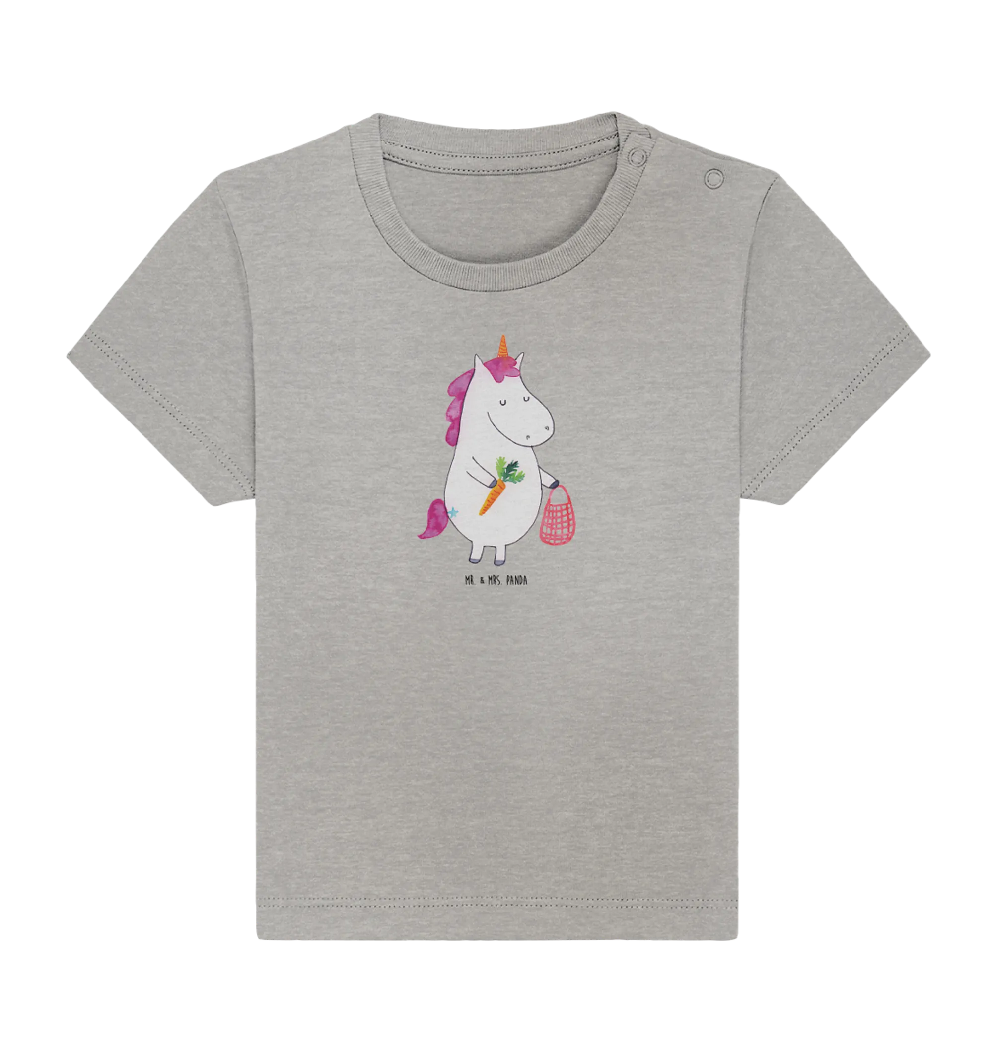 Organic Baby Shirt Einhorn Vegan