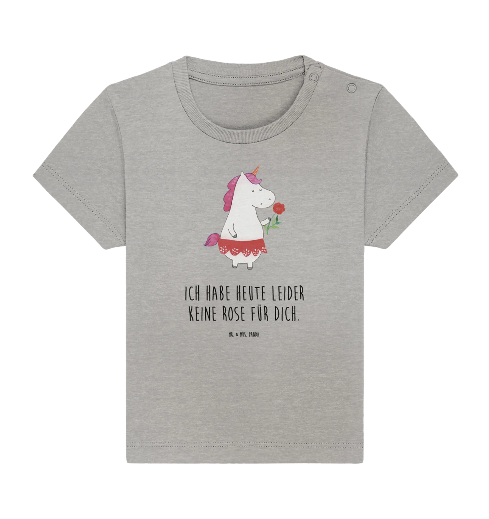 Organic Baby Shirt Einhorn Dame