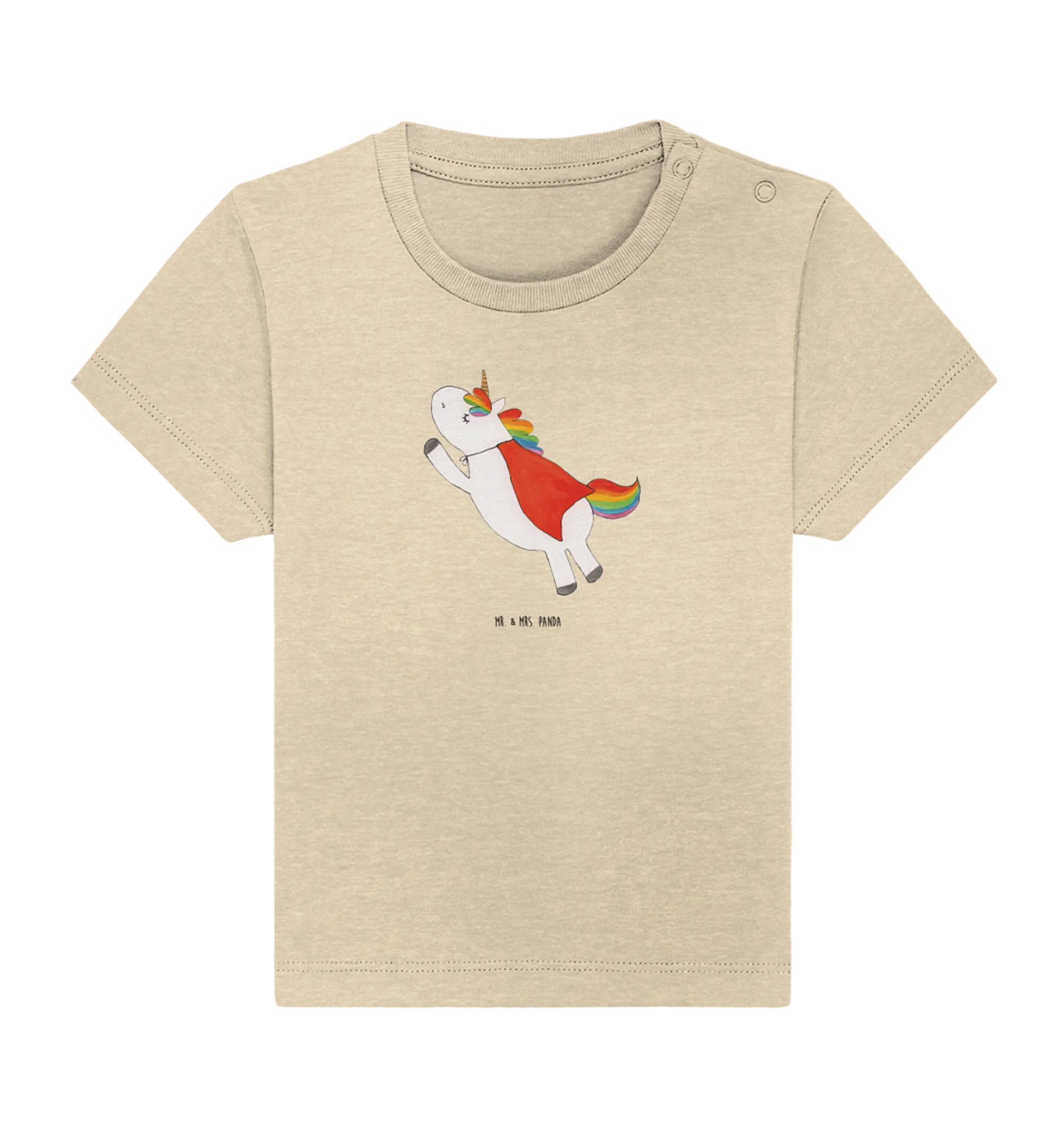 Organic Baby Shirt Einhorn Super