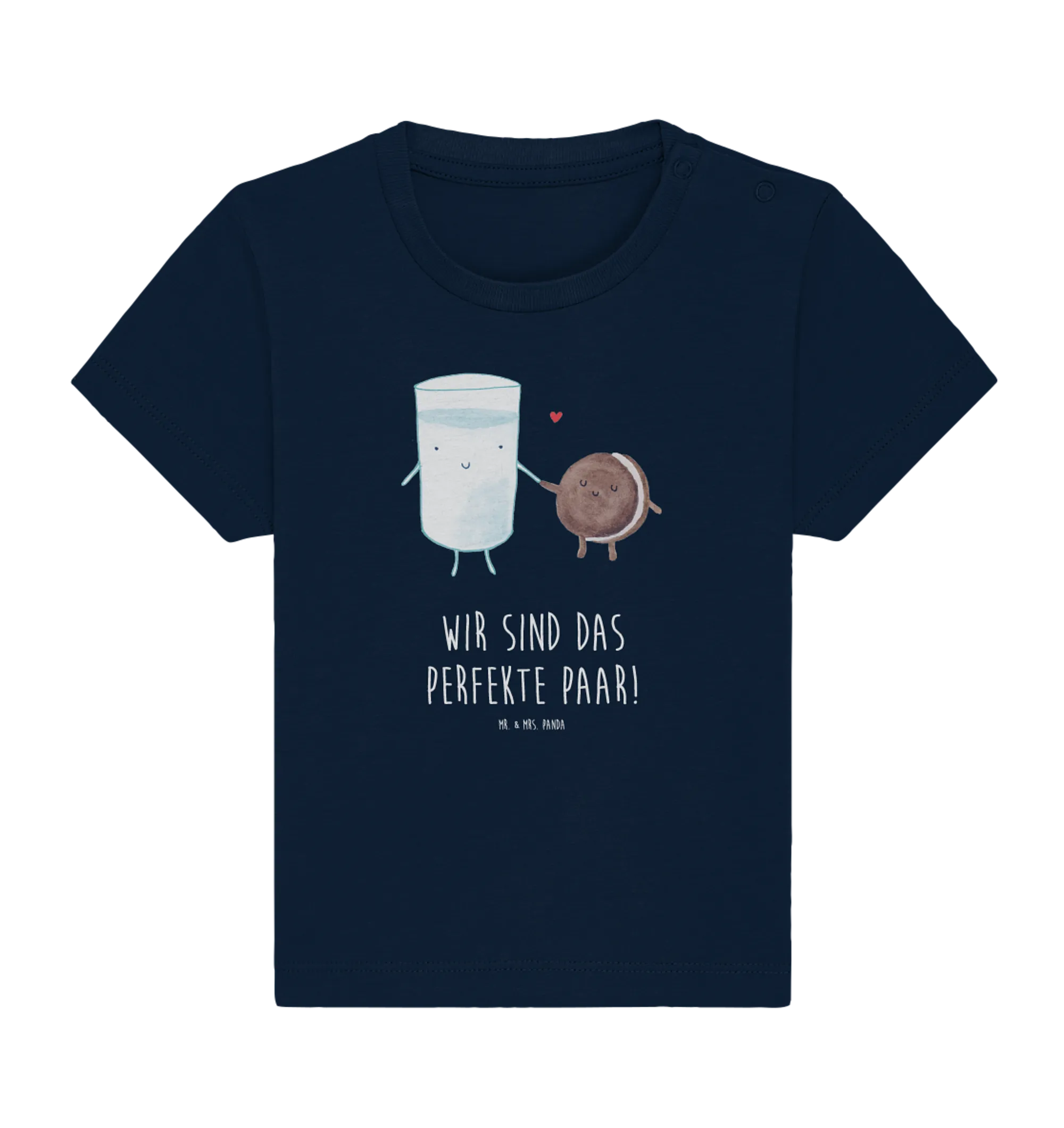 Organic Baby Shirt Milch Keks