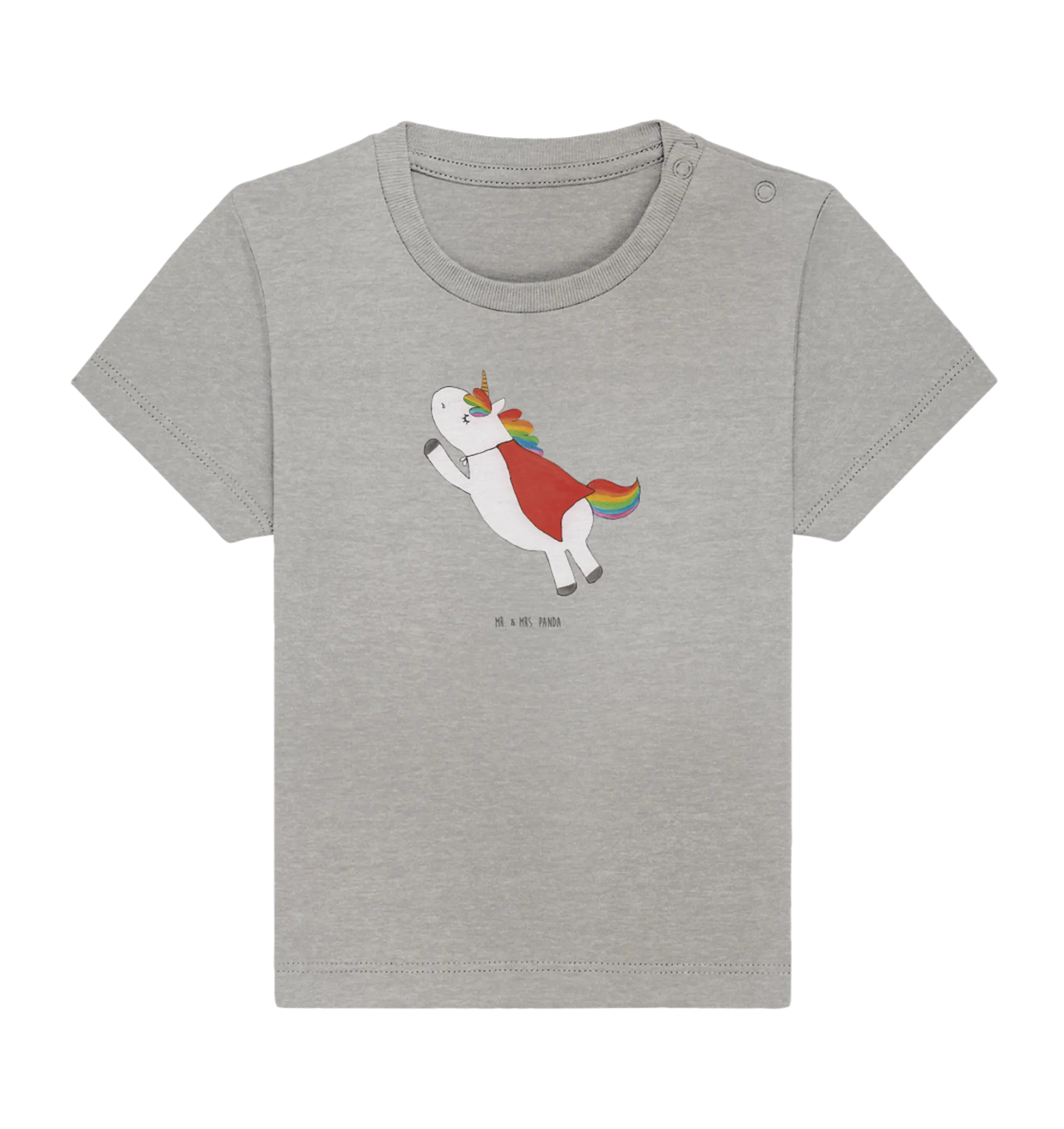 Organic Baby Shirt Einhorn Super