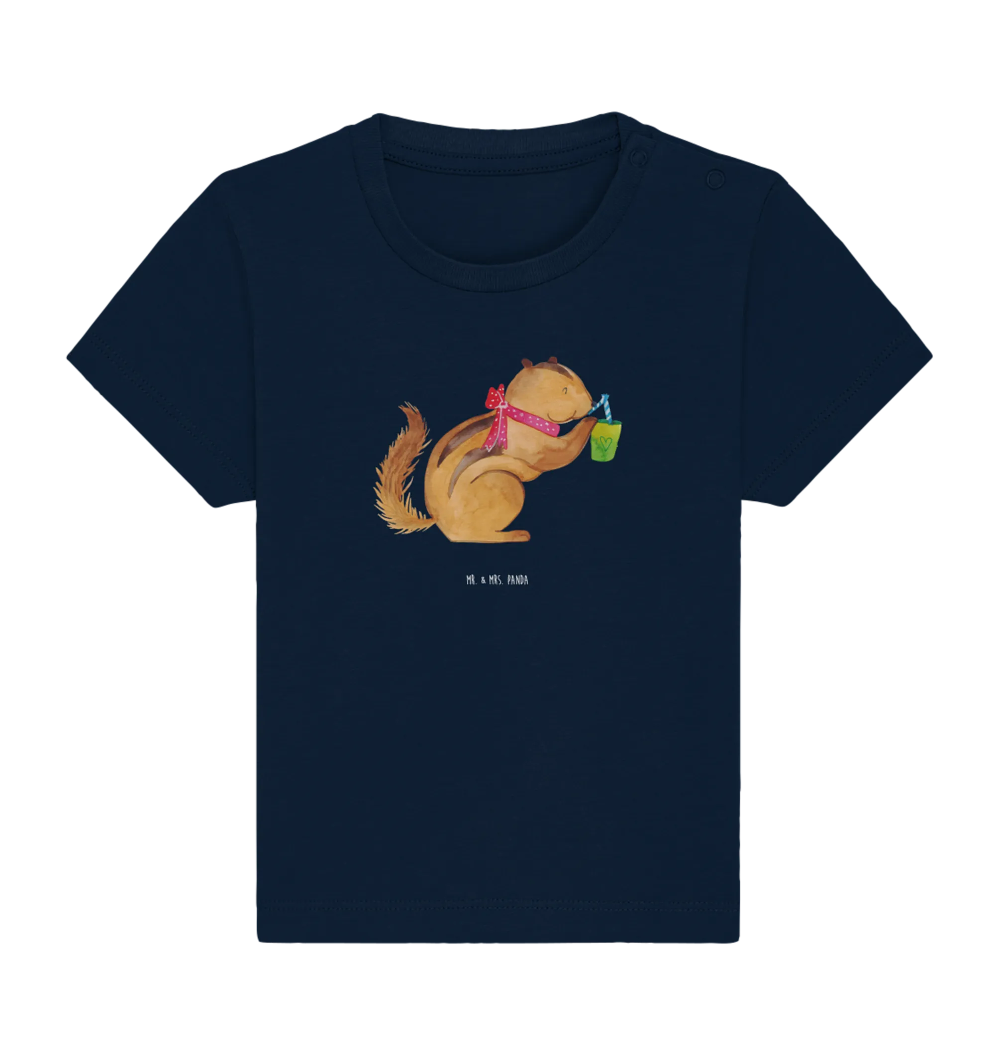 Organic Baby Shirt Eichhörnchen Smoothie