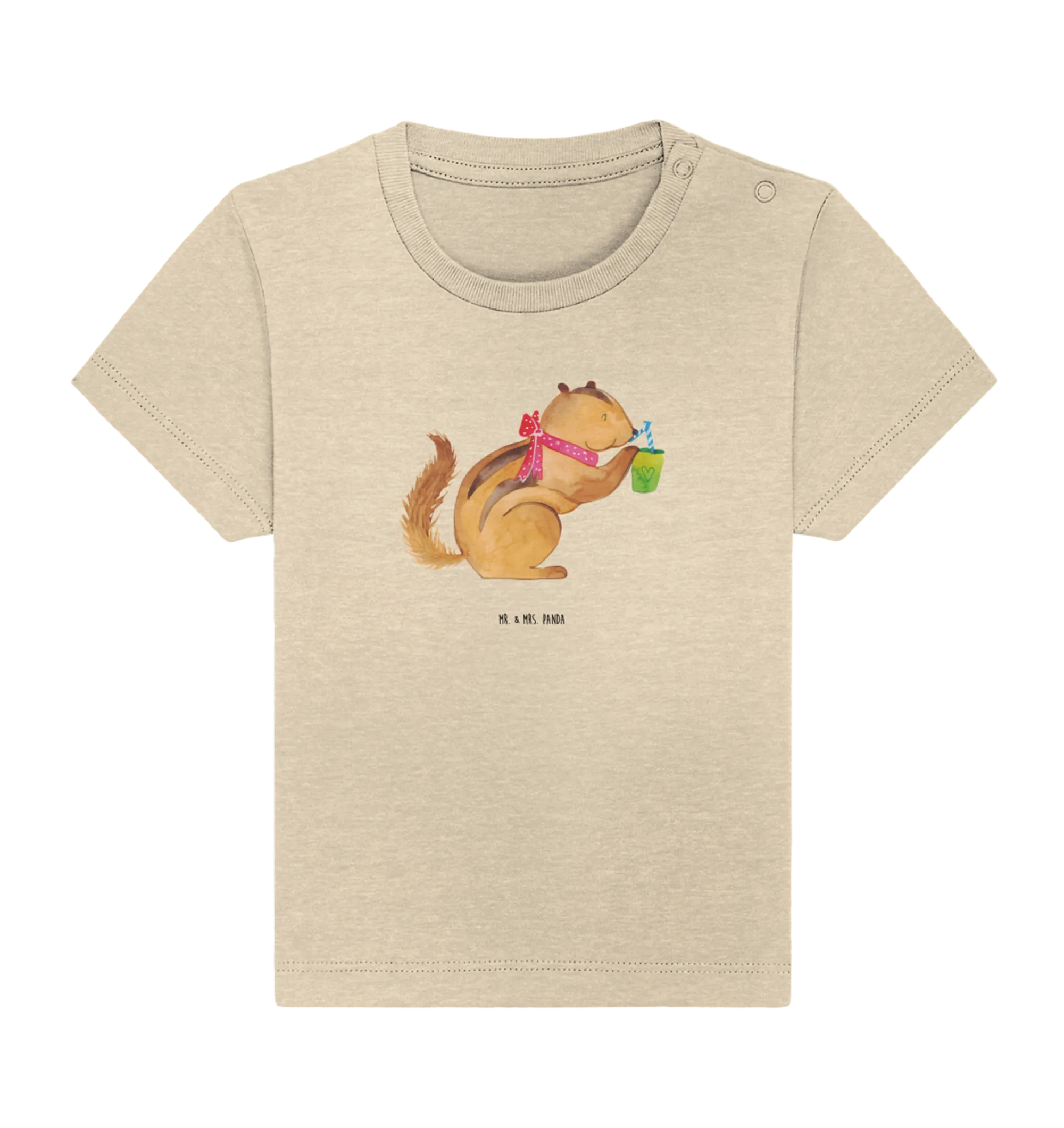 Organic Baby Shirt Eichhörnchen Smoothie