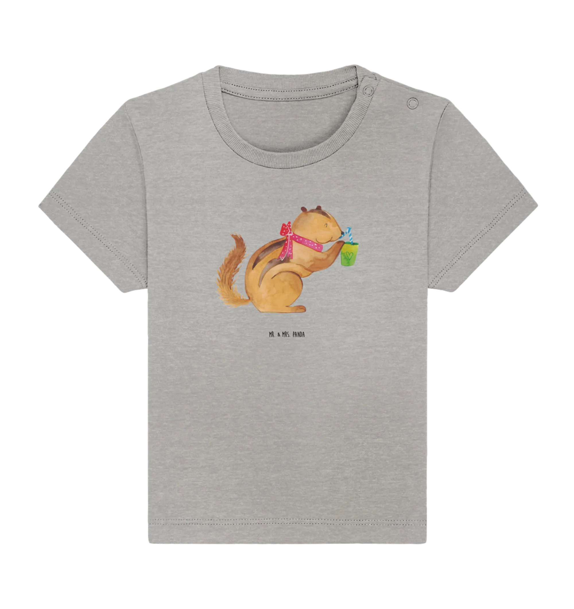 Organic Baby Shirt Eichhörnchen Smoothie