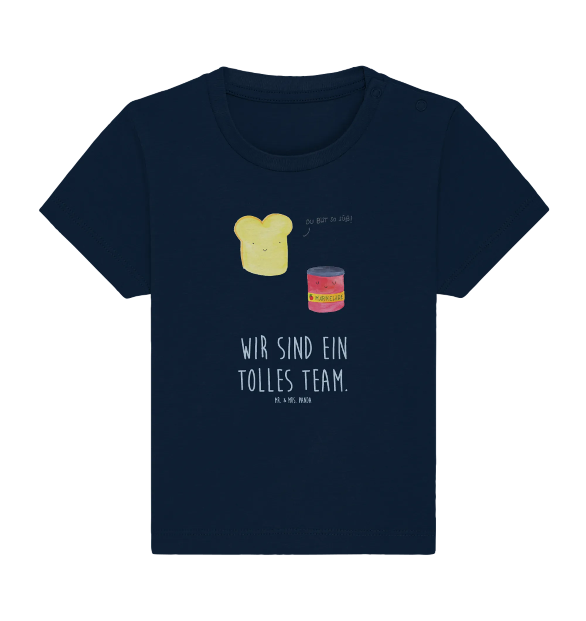 Organic Baby Shirt Toast Marmelade