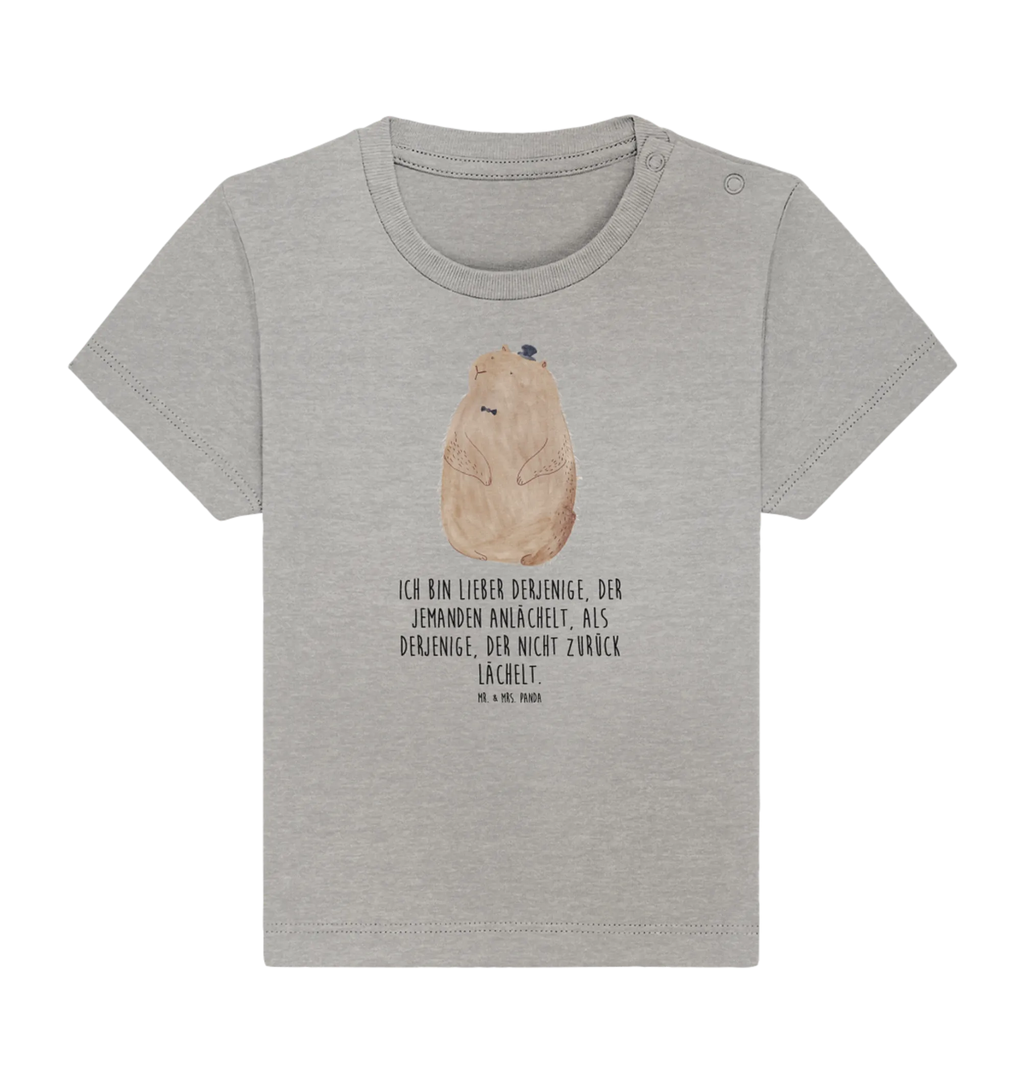 Organic Baby Shirt Murmeltier