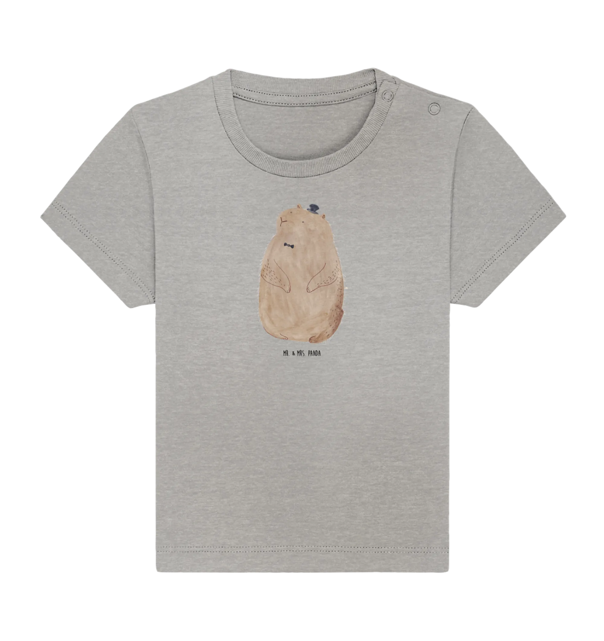 Organic Baby Shirt Murmeltier