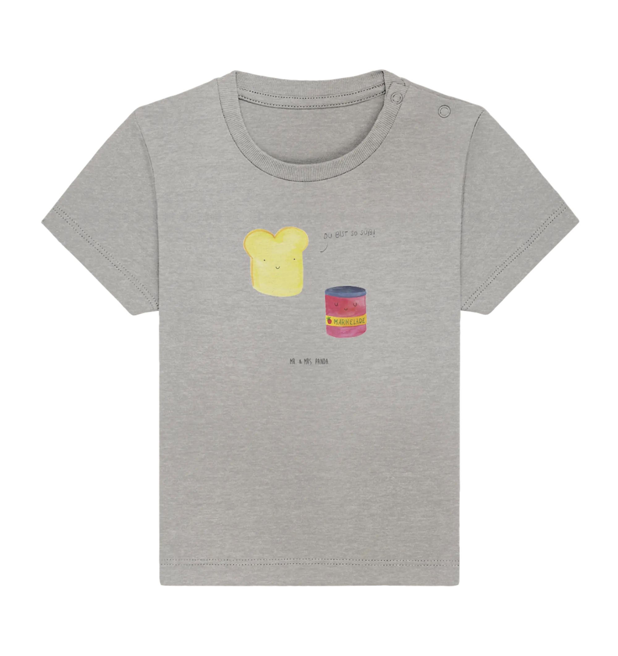 Organic Baby Shirt Toast Marmelade