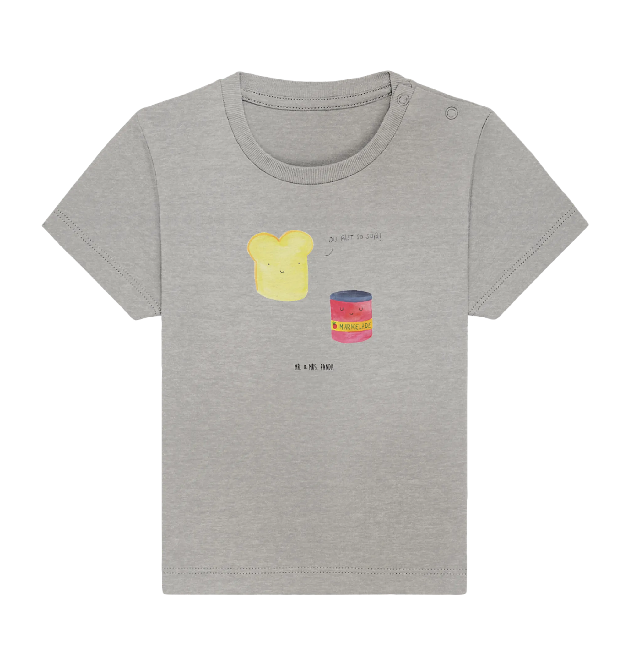 Organic Baby Shirt Toast Marmelade