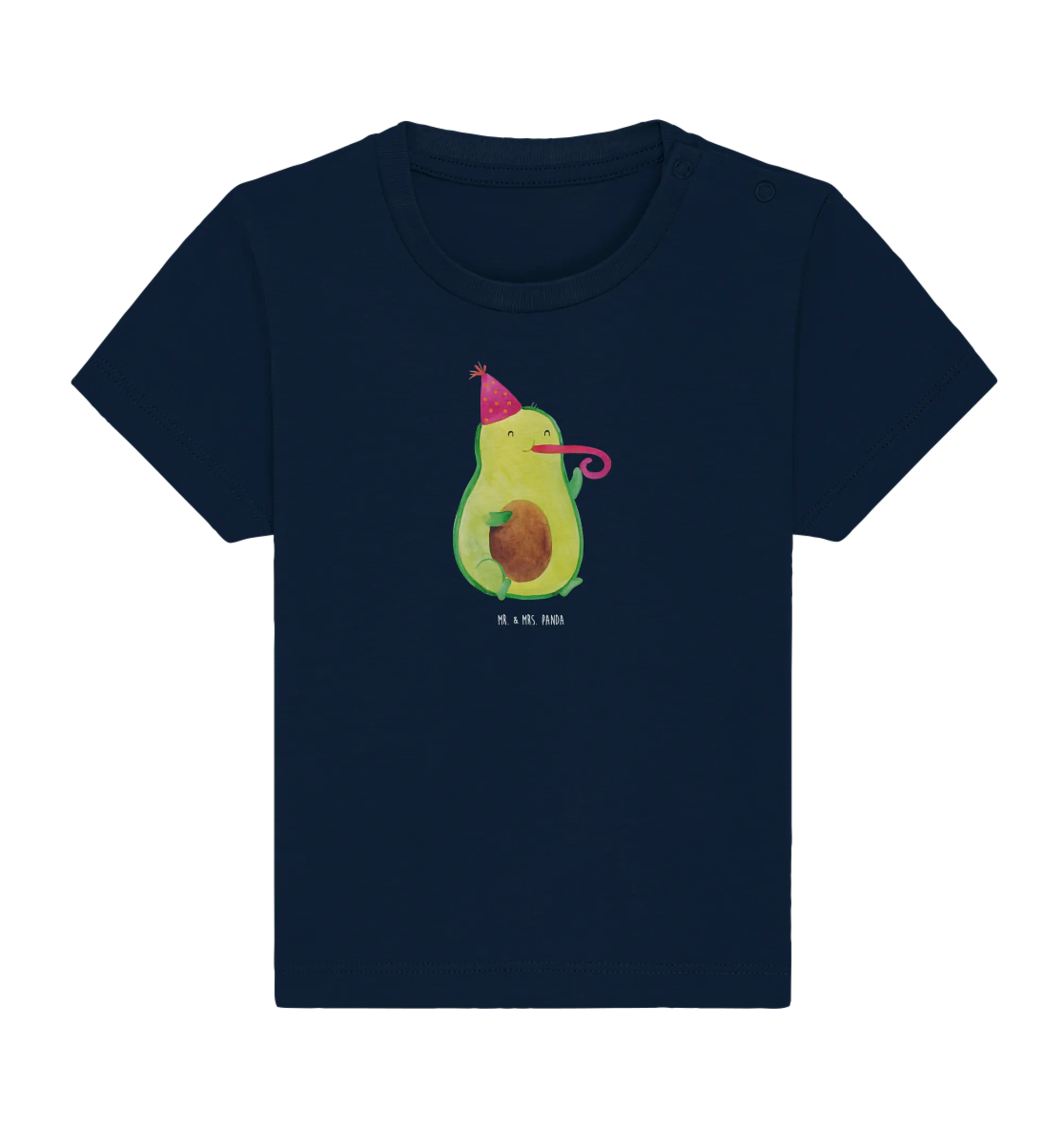 Organic Baby Shirt Avocado Geburtstag