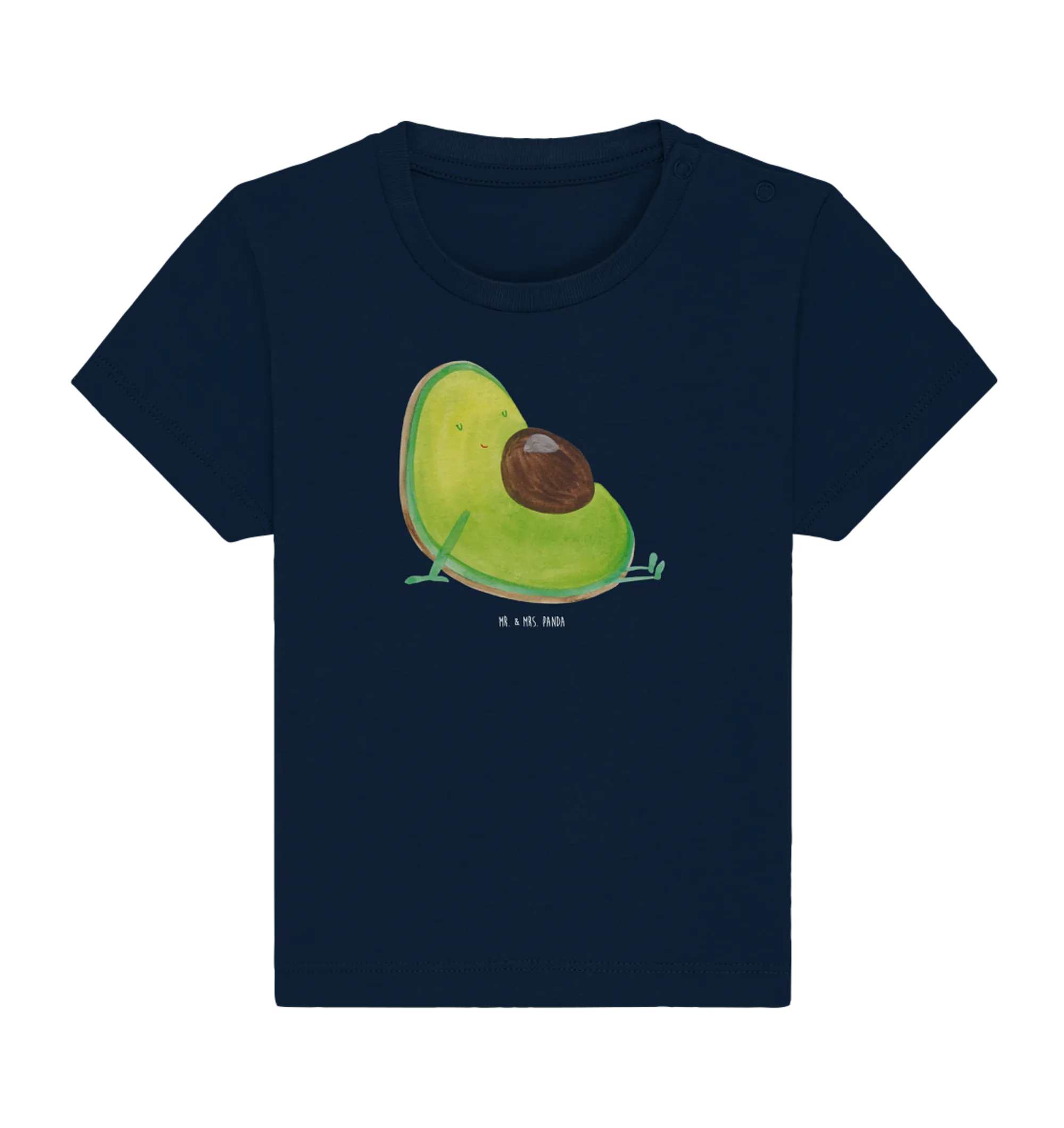 Organic Baby Shirt Avocado Schwangerschaft