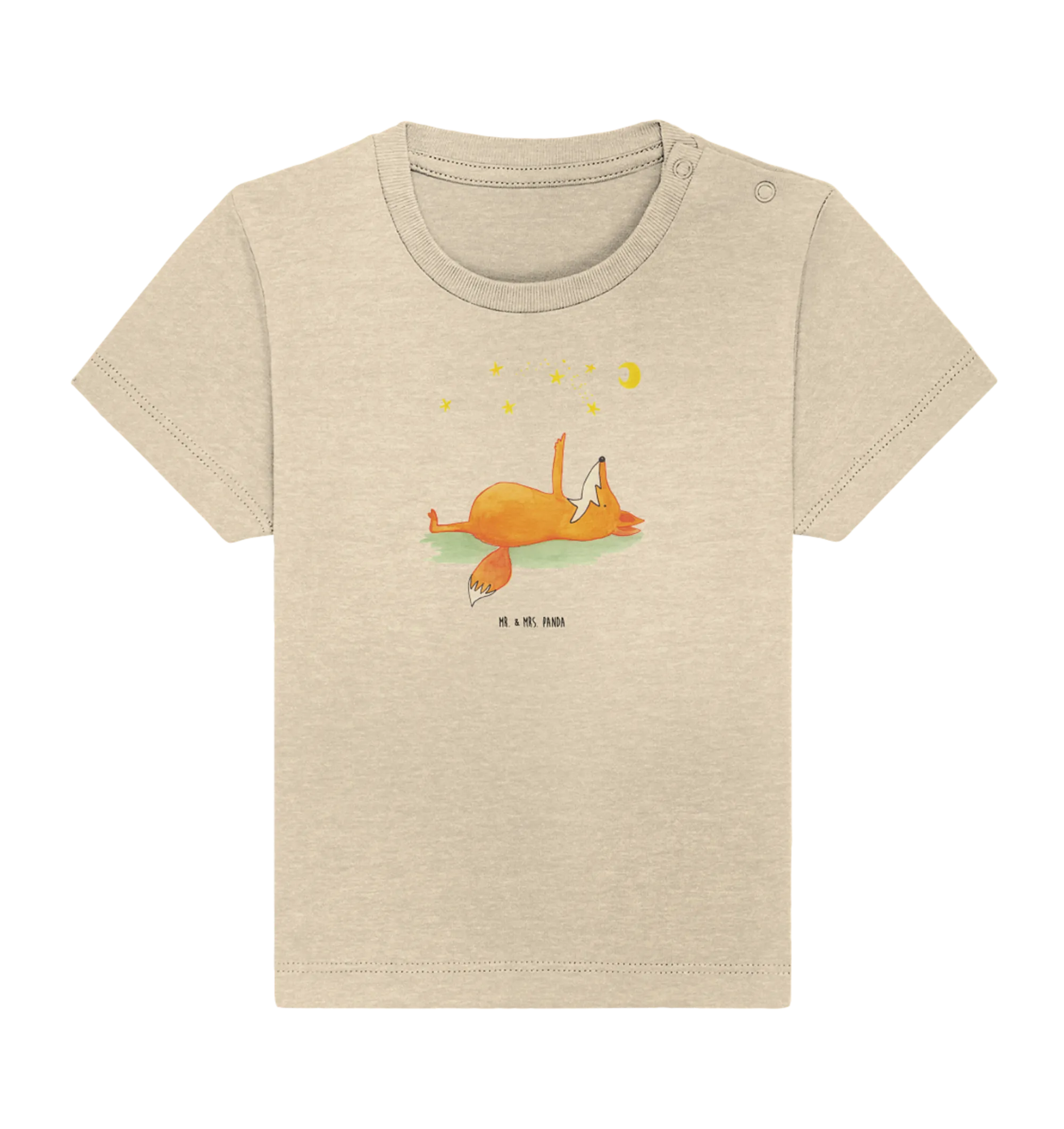 Organic Baby Shirt Fuchs Sterne