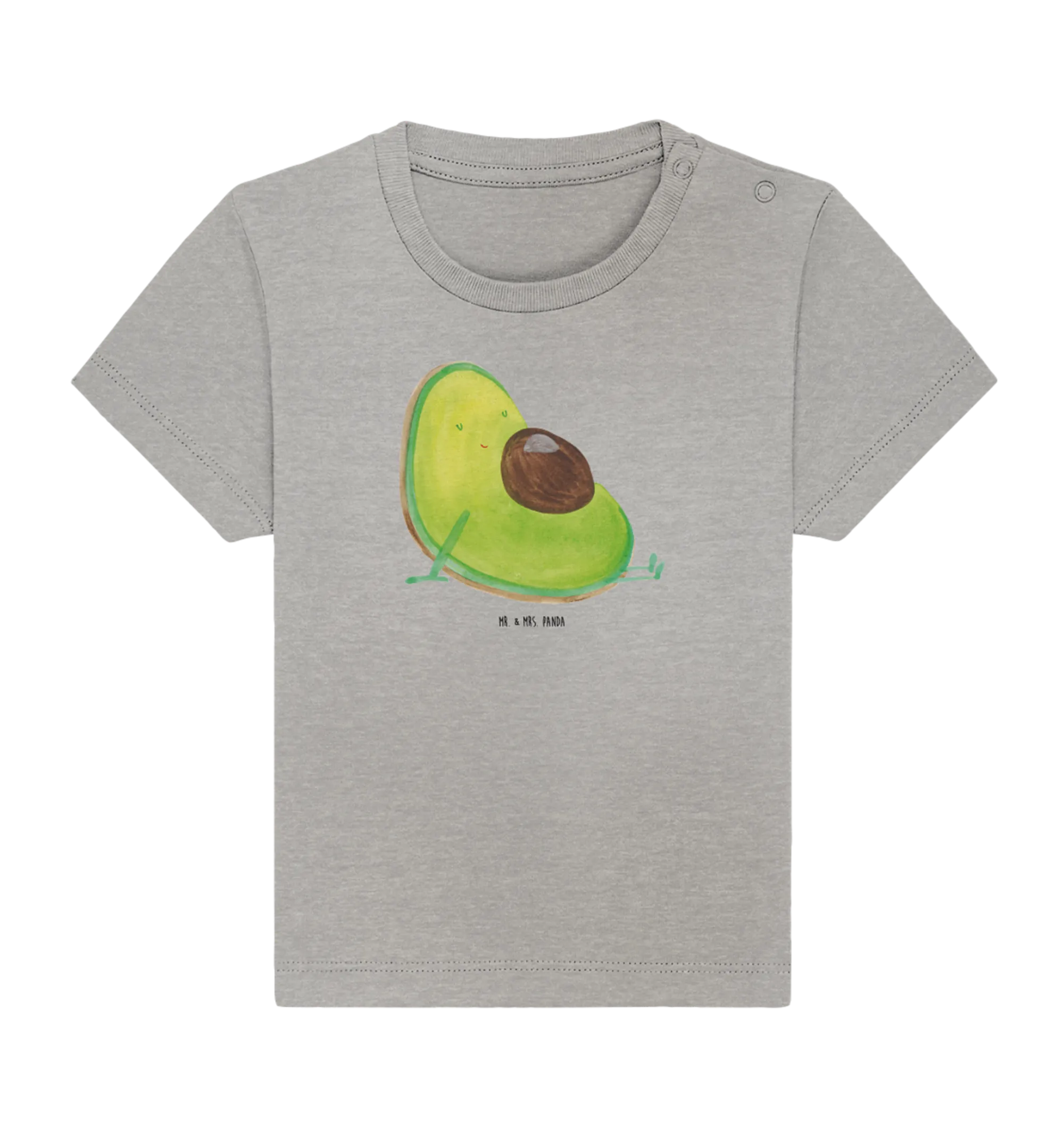 Organic Baby Shirt Avocado Schwangerschaft