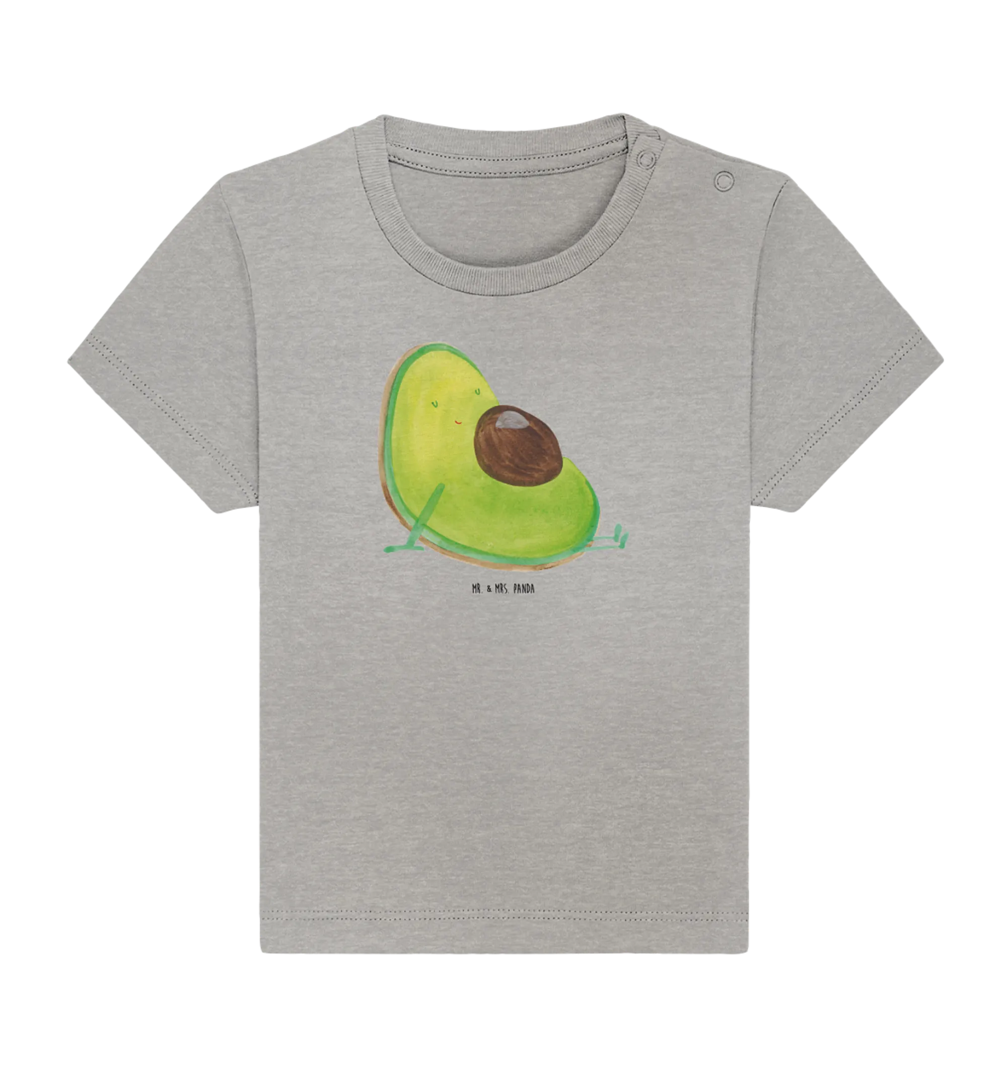 Organic Baby Shirt Avocado Schwangerschaft