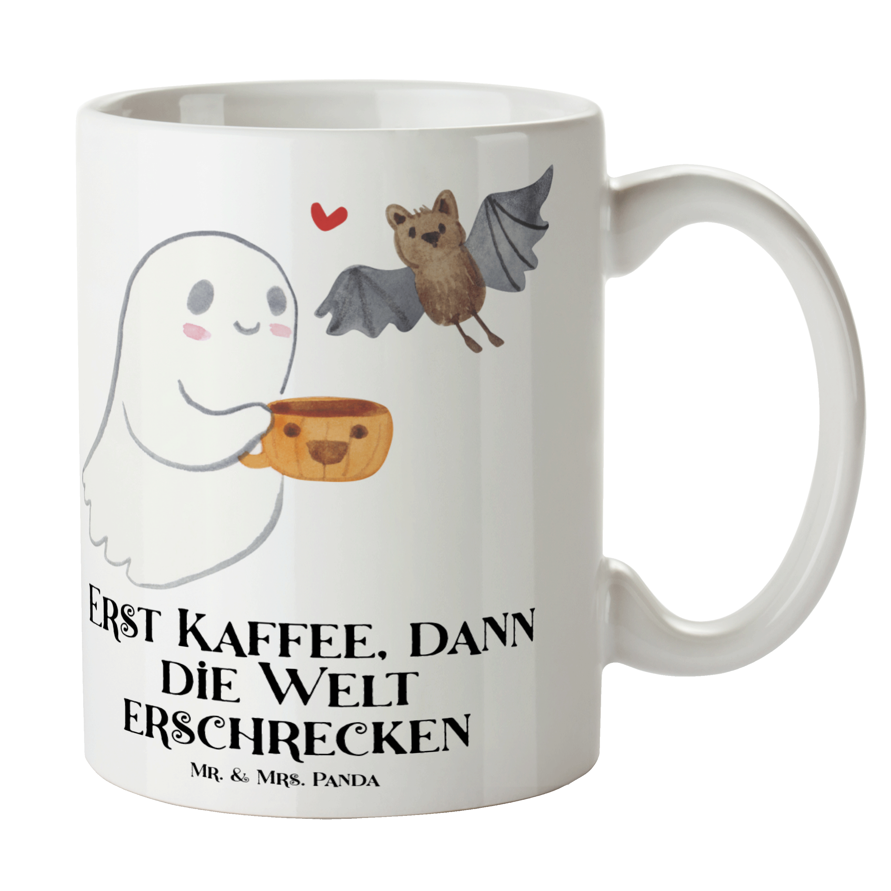 Tasse Gespenst Kaffee