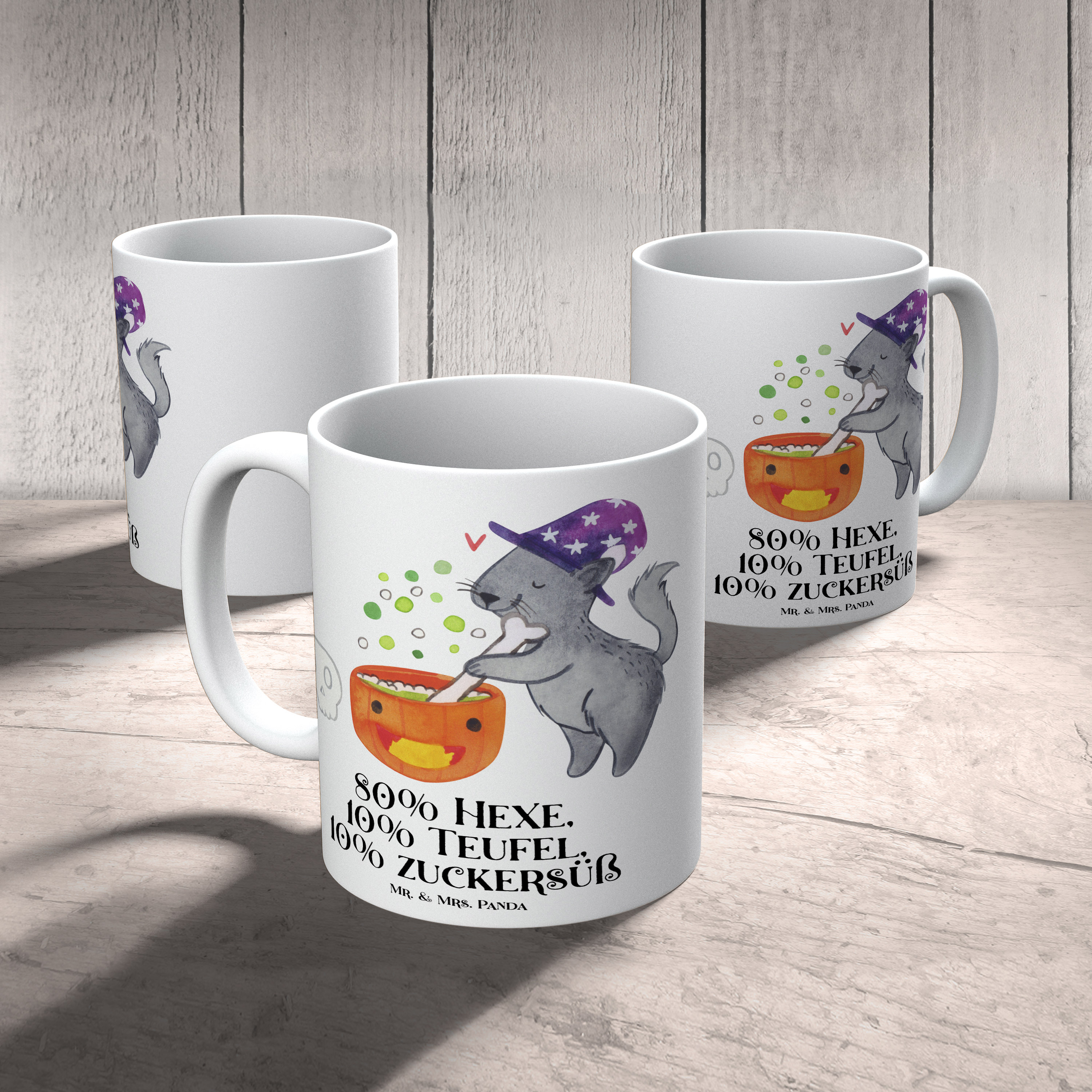 Tasse Kater Hexenkessel