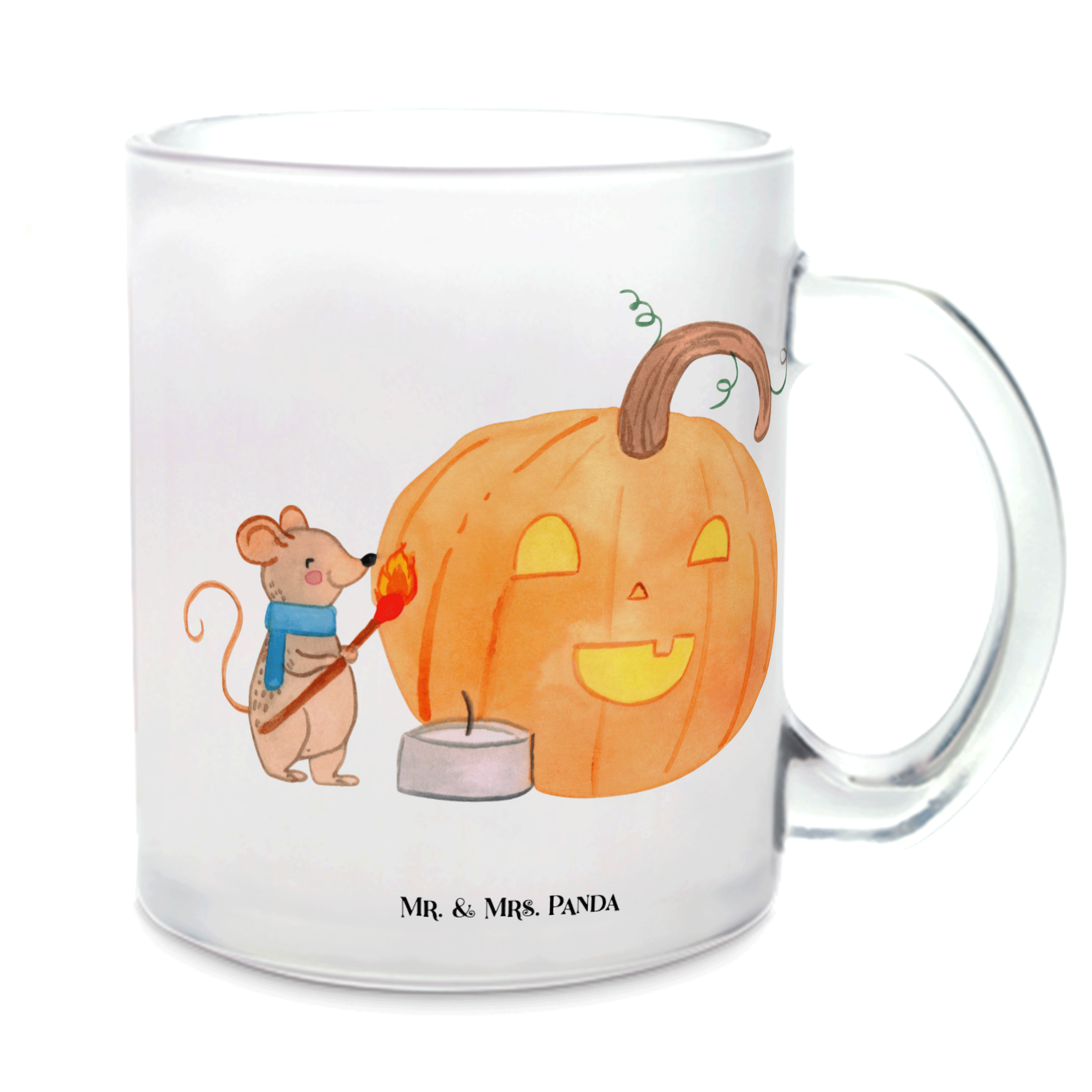 Teetasse Kürbis Maus