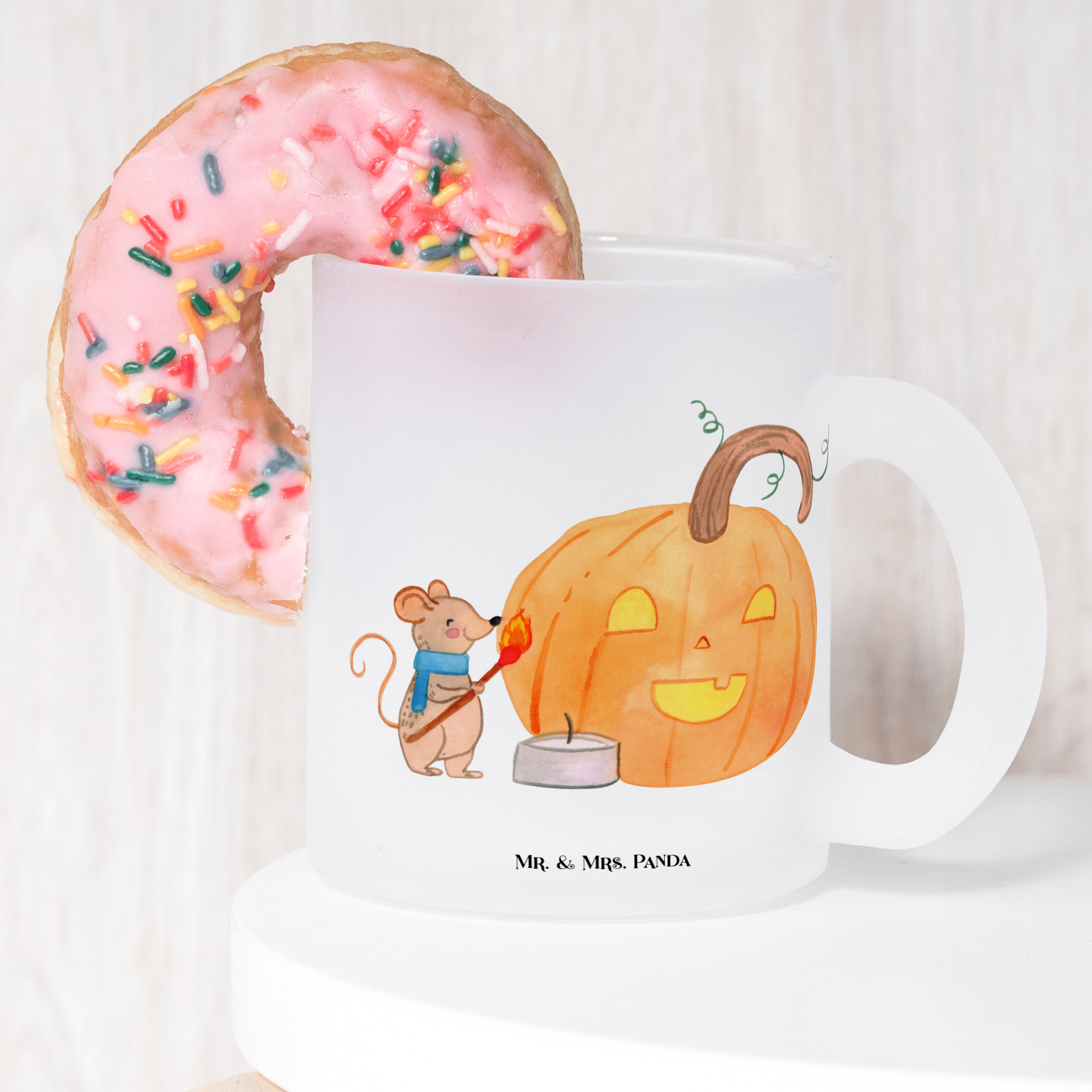 Teetasse Kürbis Maus