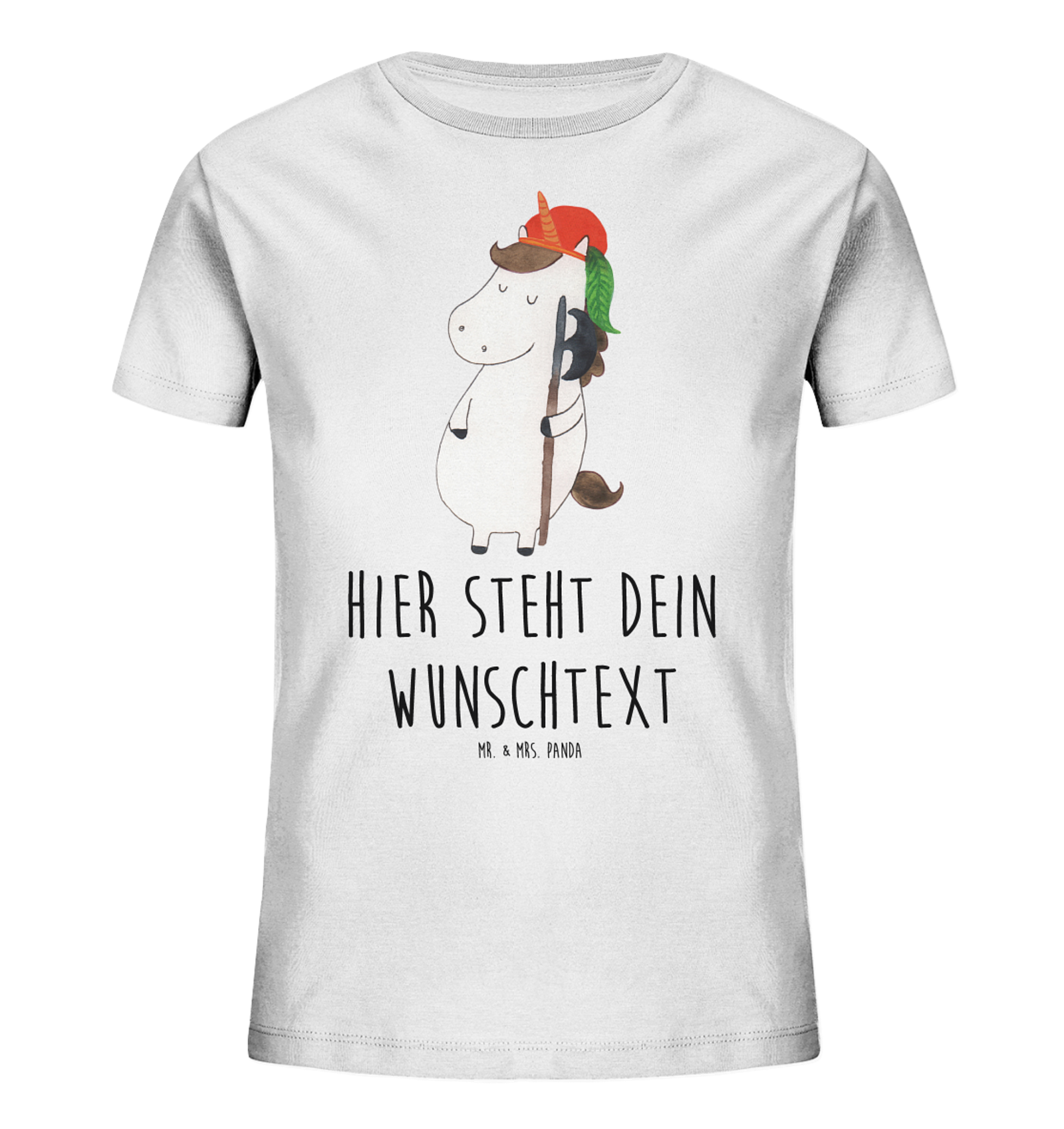 Personalisiertes Kinder T-Shirt Einhorn Junge