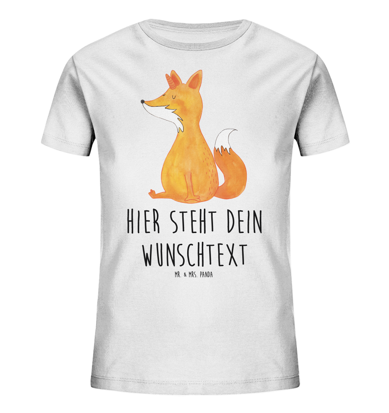 Personalisiertes Kinder T-Shirt Einhorn Wunsch