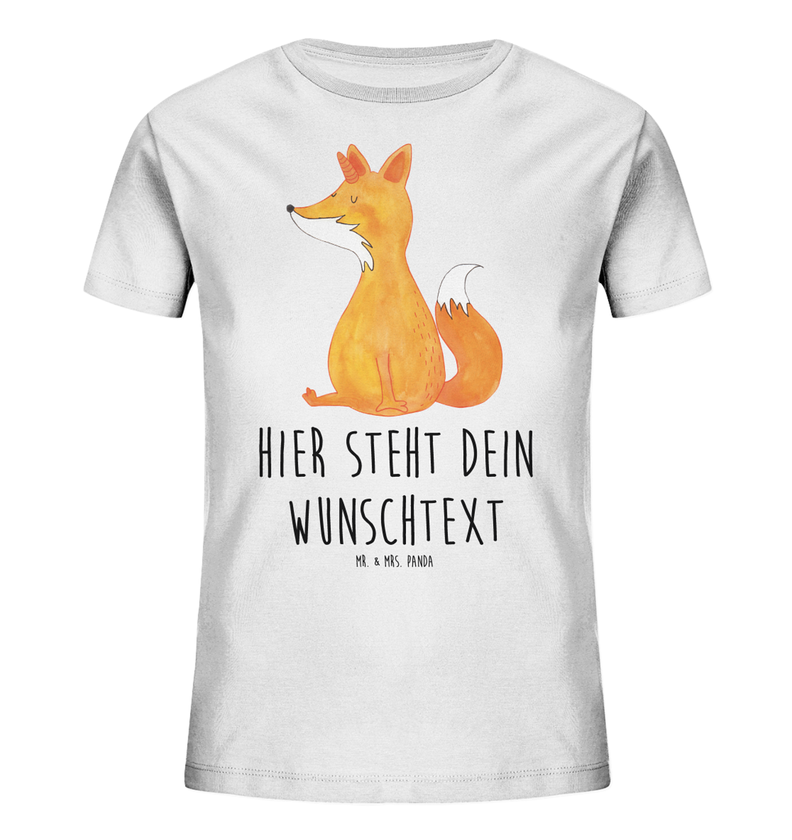 Personalisiertes Kinder T-Shirt Einhorn Wunsch