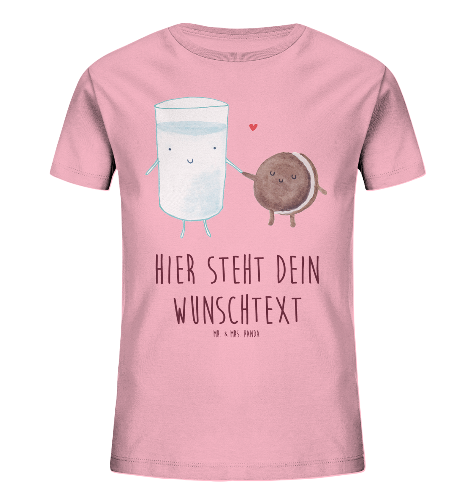 Personalisiertes Kinder T-Shirt Milch Keks