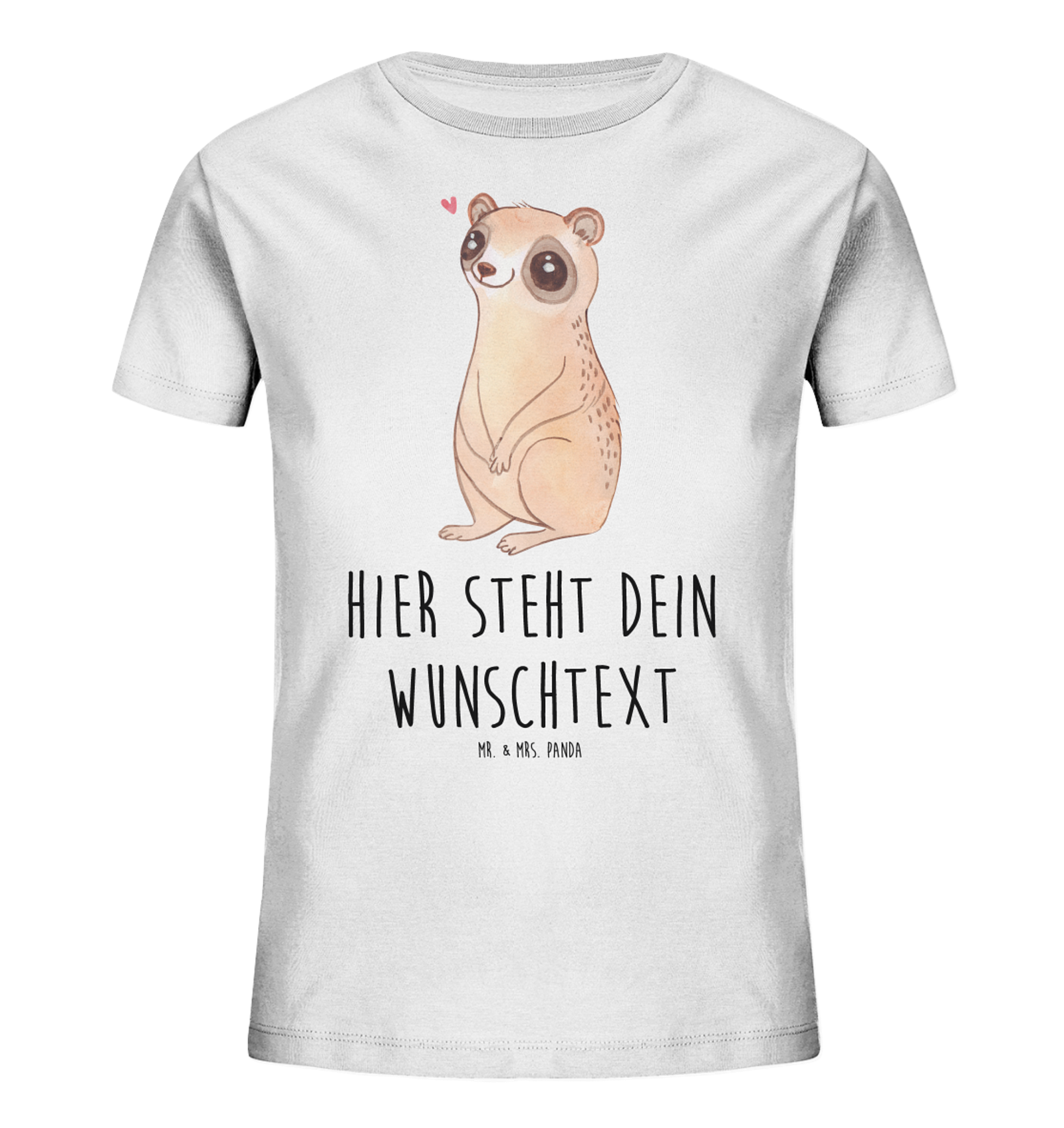 Personalisiertes Kinder T-Shirt Plumplori Glücklich