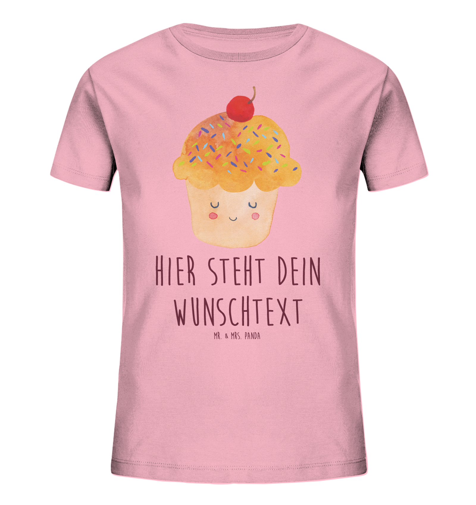 Personalisiertes Kinder T-Shirt Cupcake