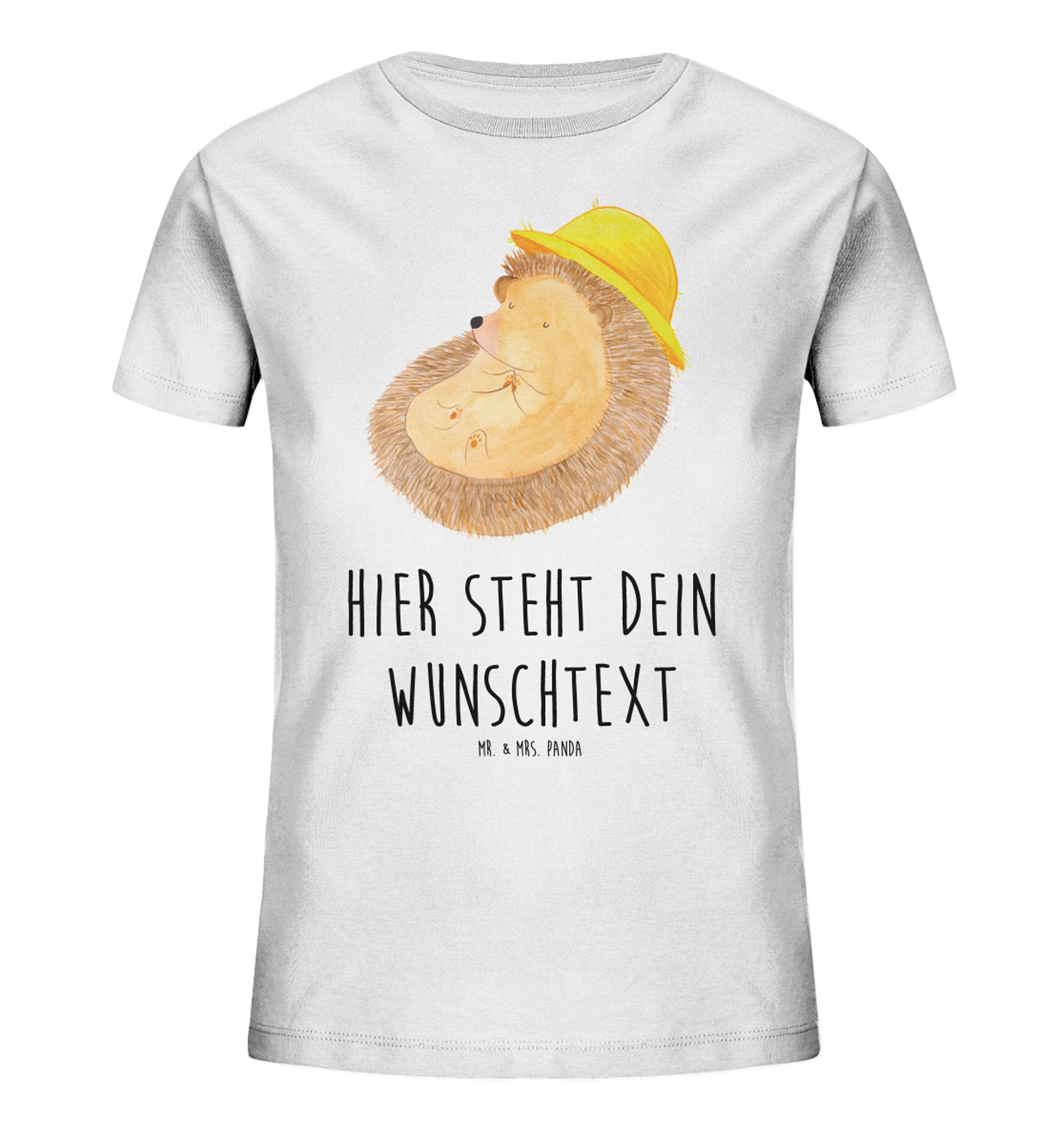 Personalisiertes Kinder T-Shirt Igel Beten