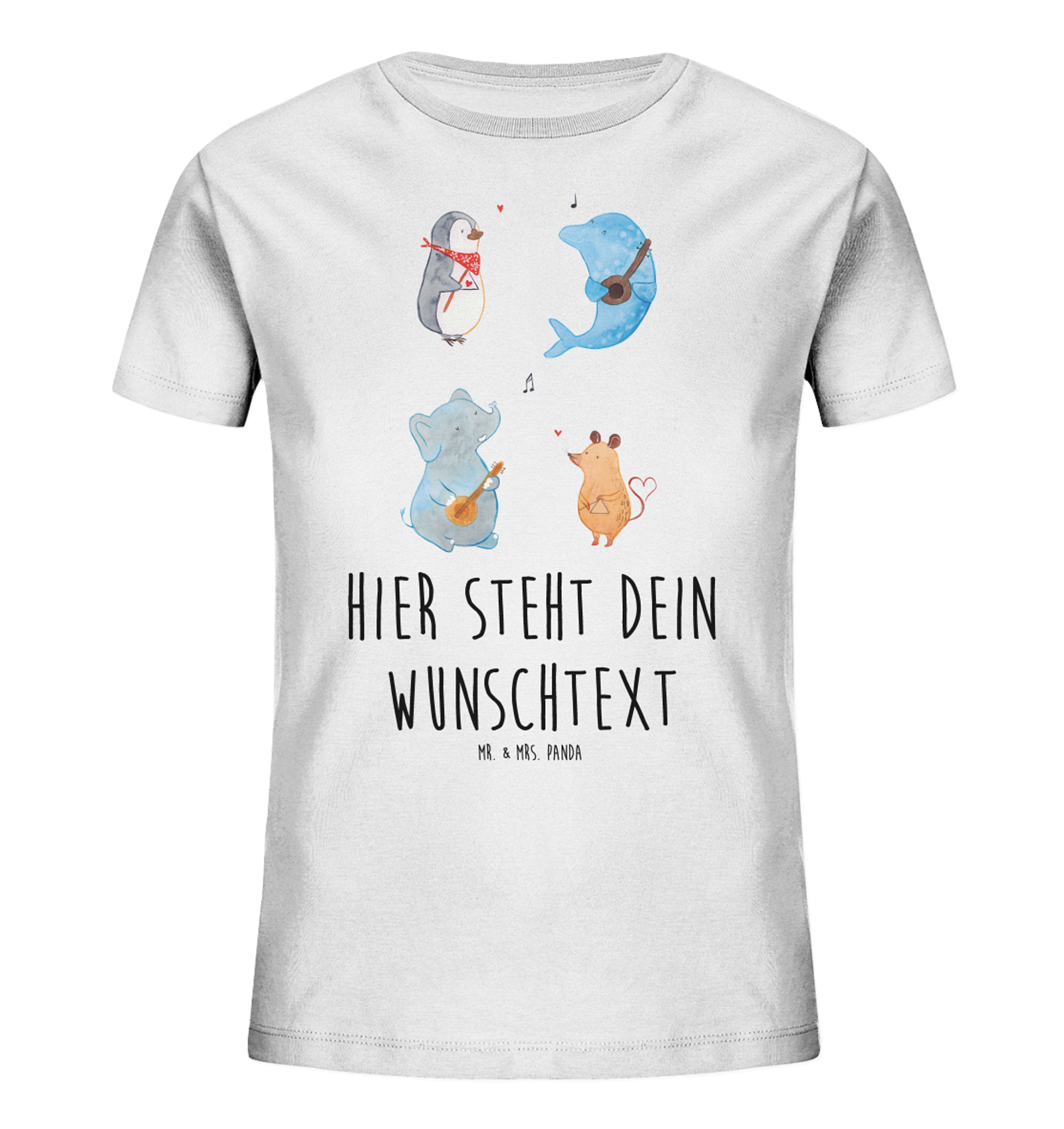 Personalisiertes Kinder T-Shirt Big Band