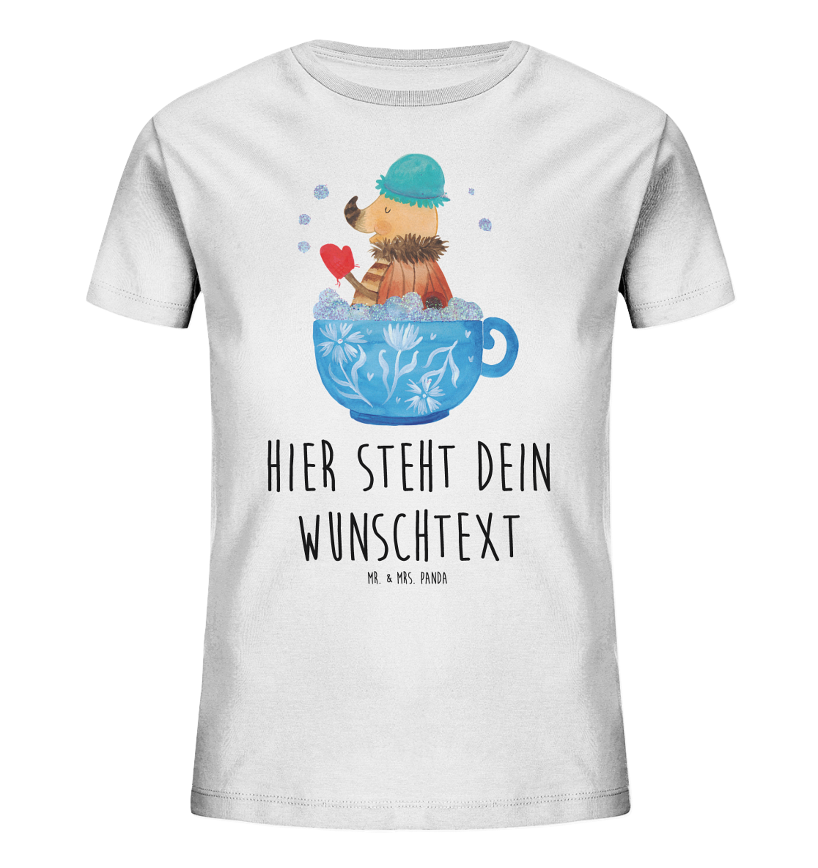 Personalisiertes Kinder T-Shirt Nachtfalter Schaumbad