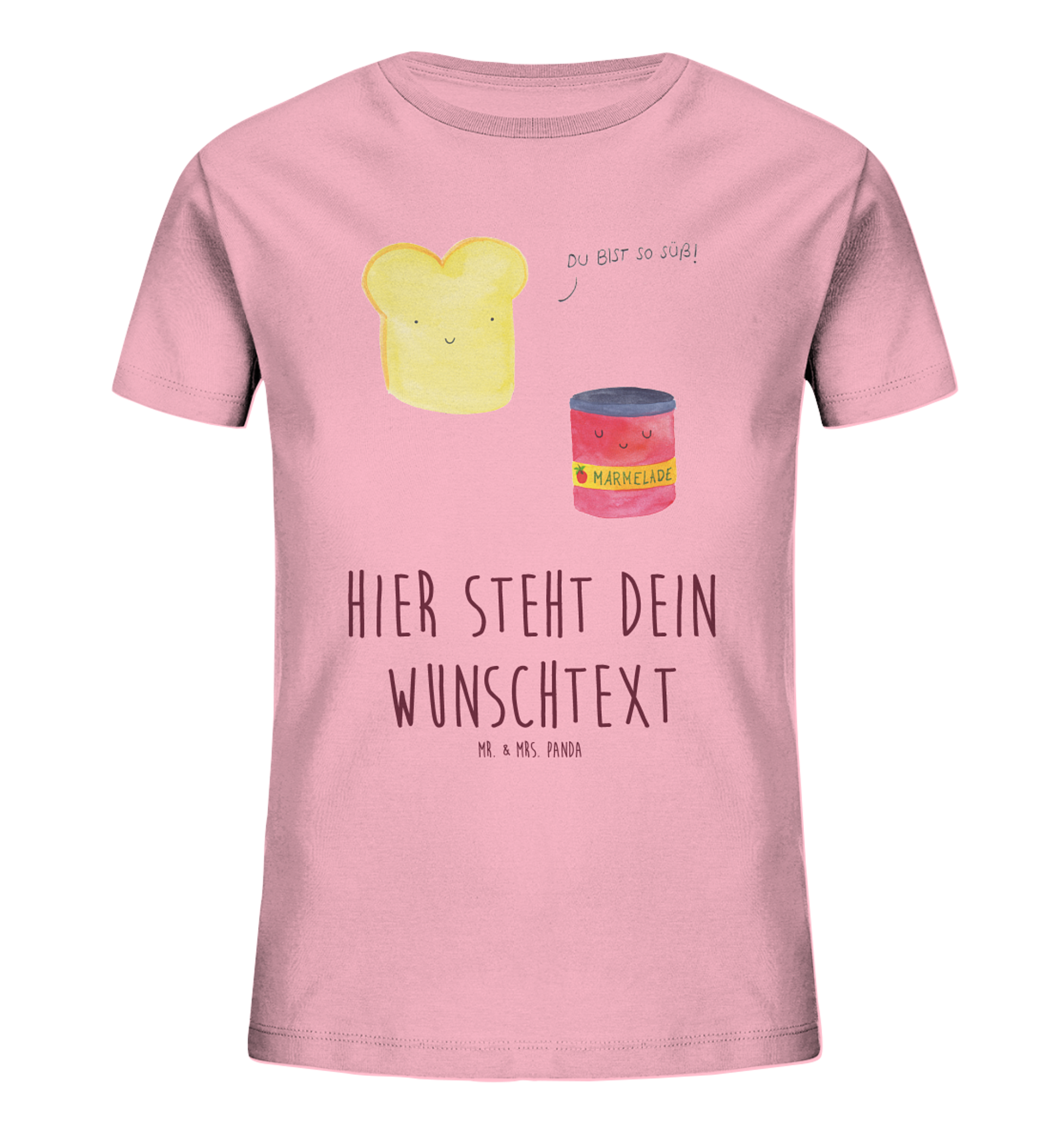 Personalisiertes Kinder T-Shirt Toast Marmelade