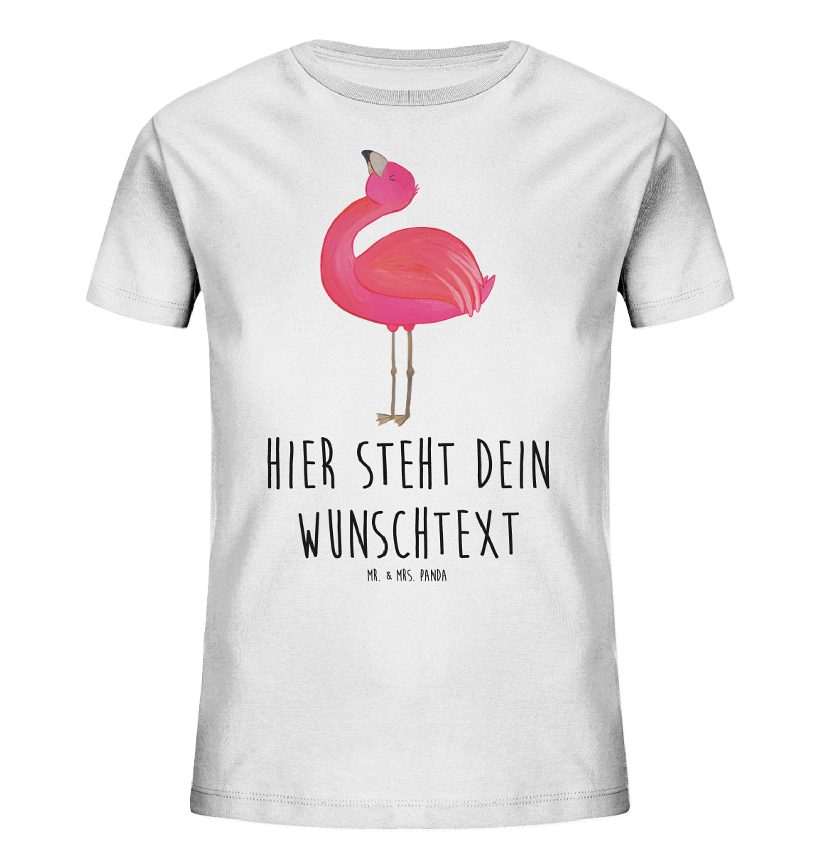 Personalisiertes Kinder T-Shirt Flamingo Stolz