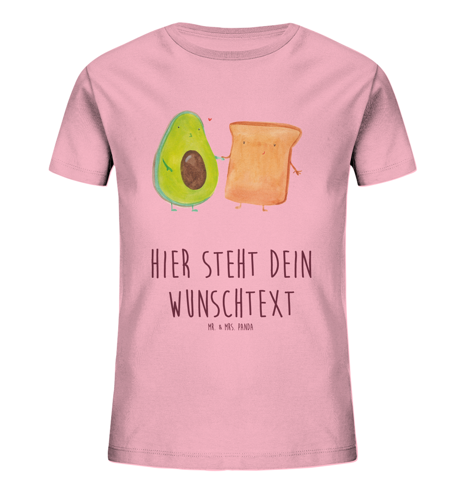 Personalisiertes Kinder T-Shirt Avocado Toast