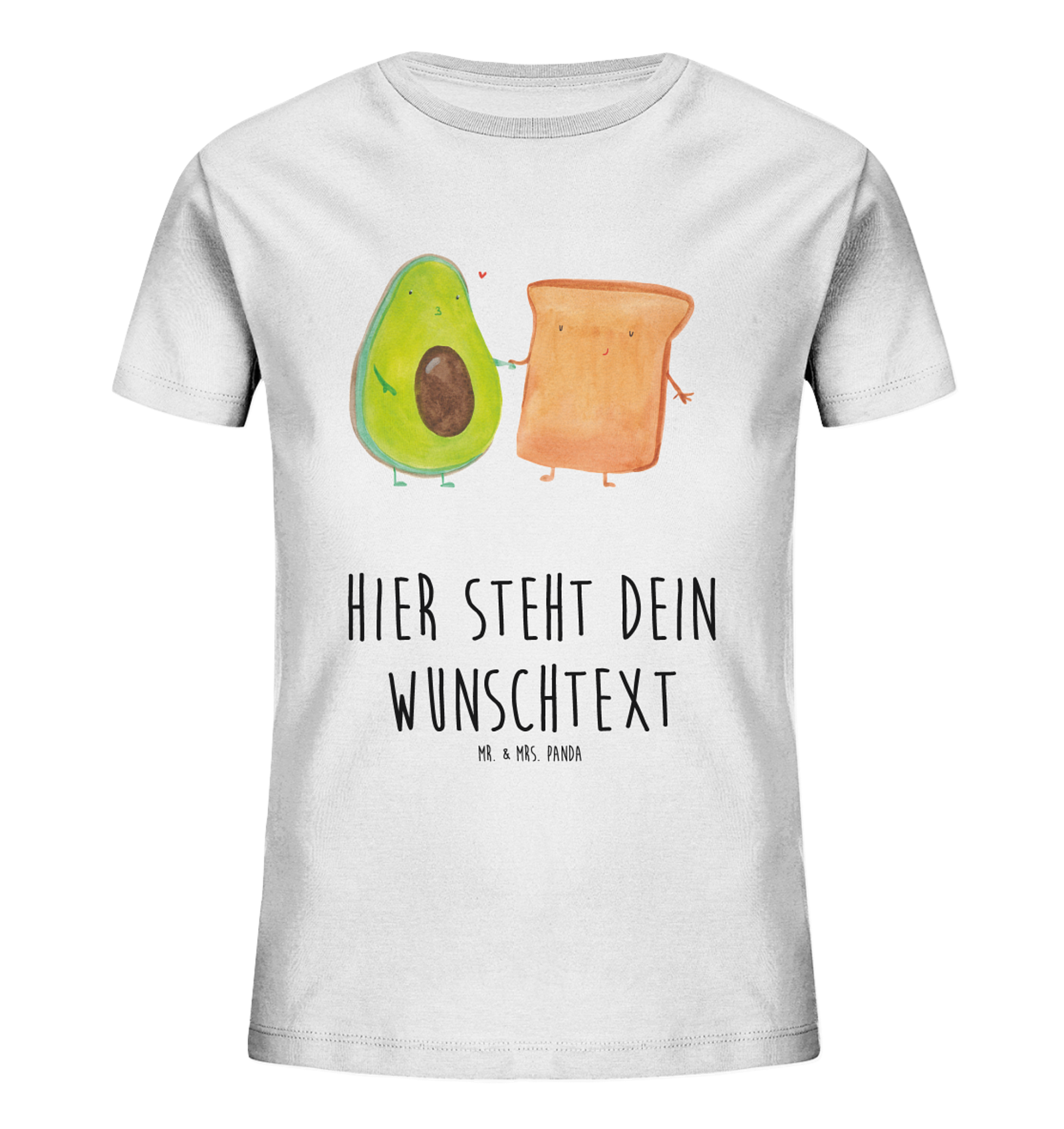 Personalisiertes Kinder T-Shirt Avocado Toast