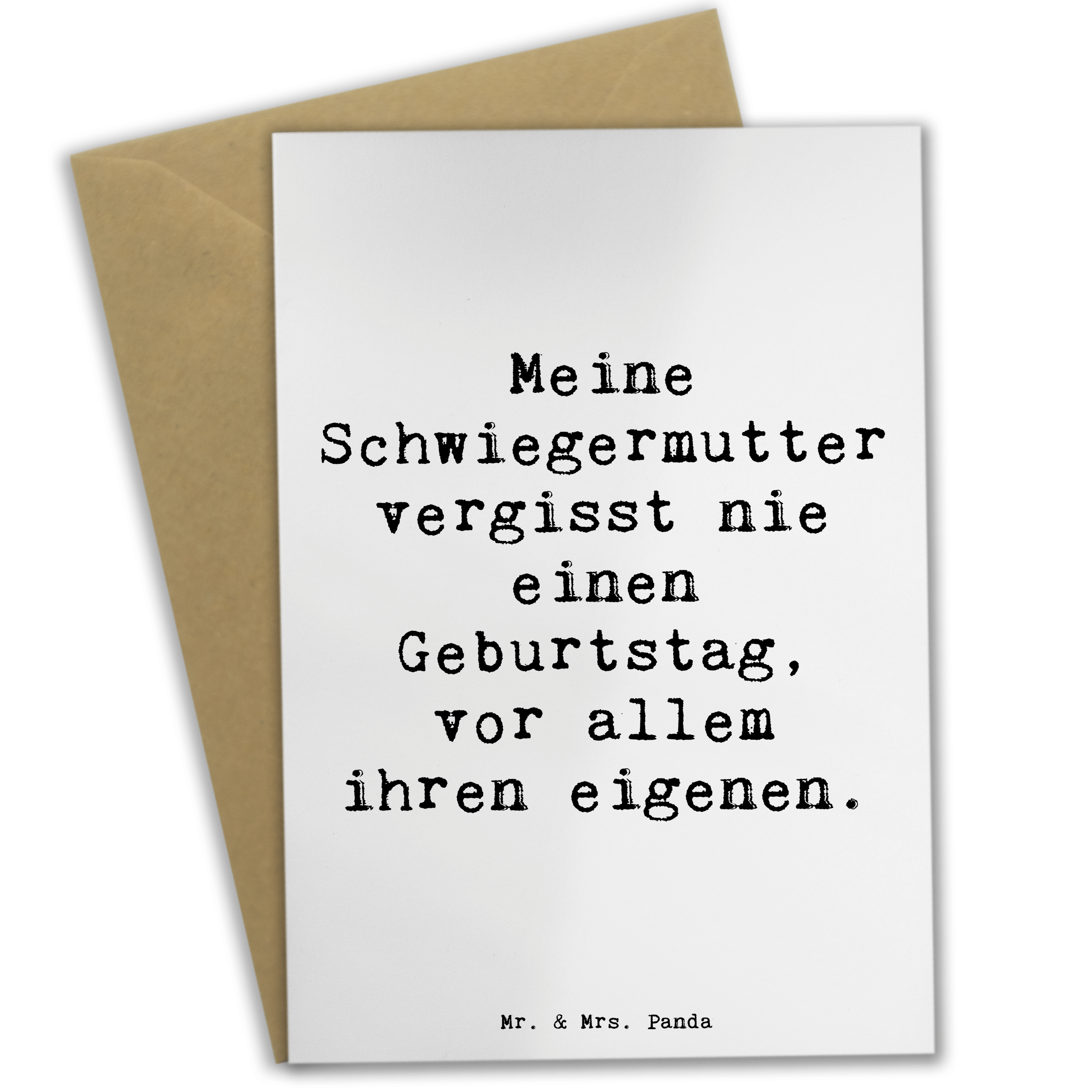 GRUSSKARTE GEBURTSTAGS SCHWIEGERMUTTER Geschenk Glückwunschkarte