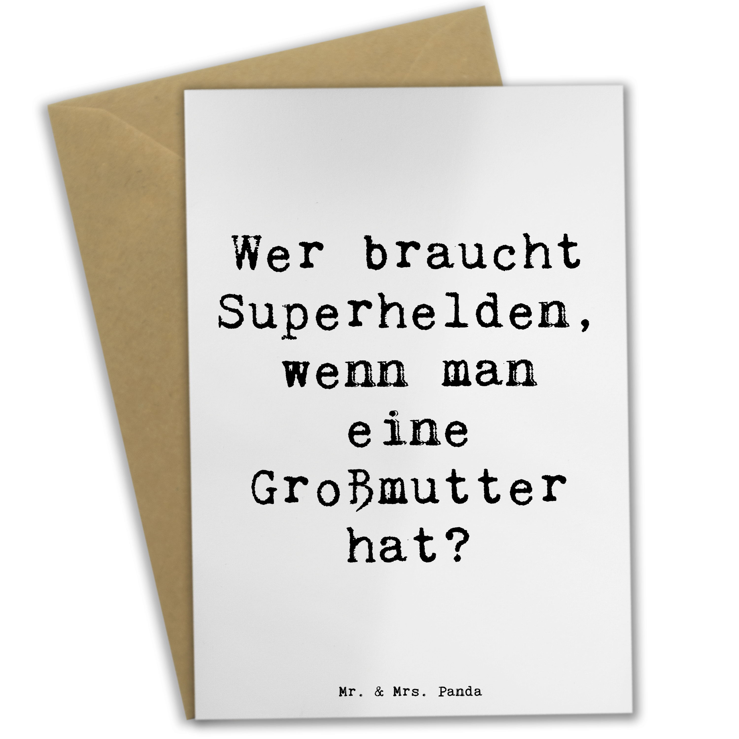 Geburtstagskarte Für Oma/Nanny – Mit Hai-Motiv & „I Love You“, Blau/weiß, A6 (10,5 X 14,8 Cm), Innen Blanko