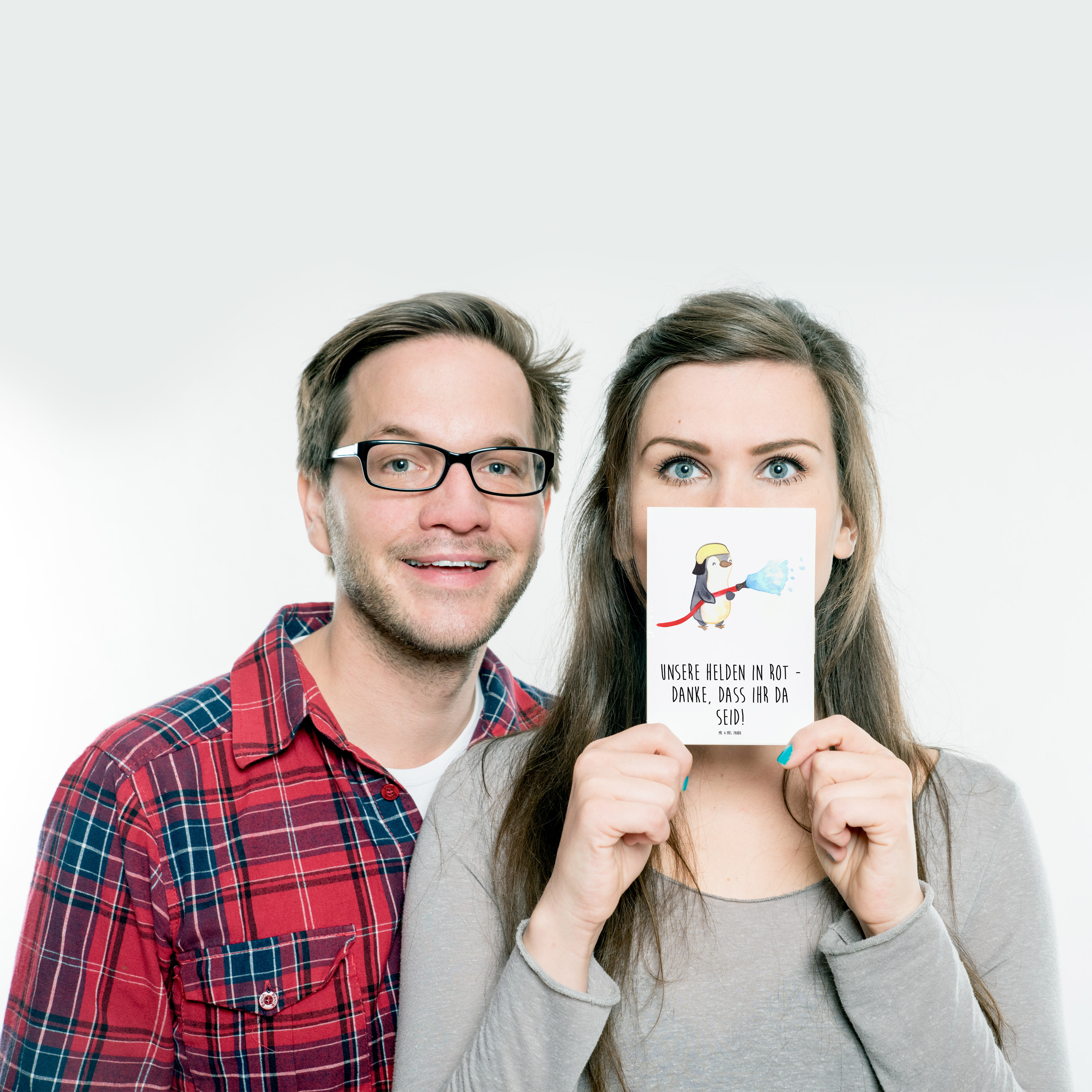 Postkarte Feuerwehrmann Helden - Geschenk Helden des Alltags Danke Feuerwehrmann - Bild 9 von 10