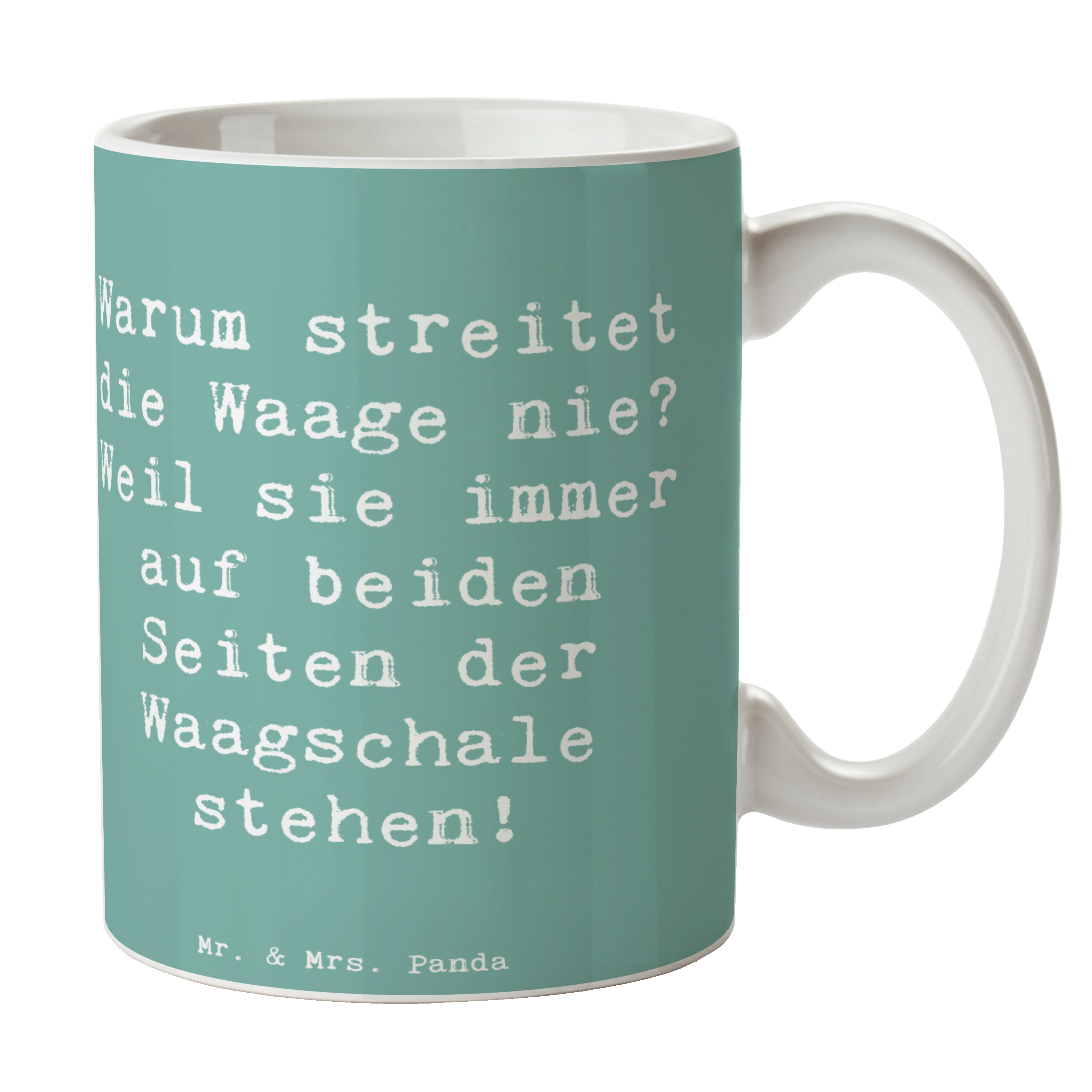 Tasse Spruch Waage Harmonie