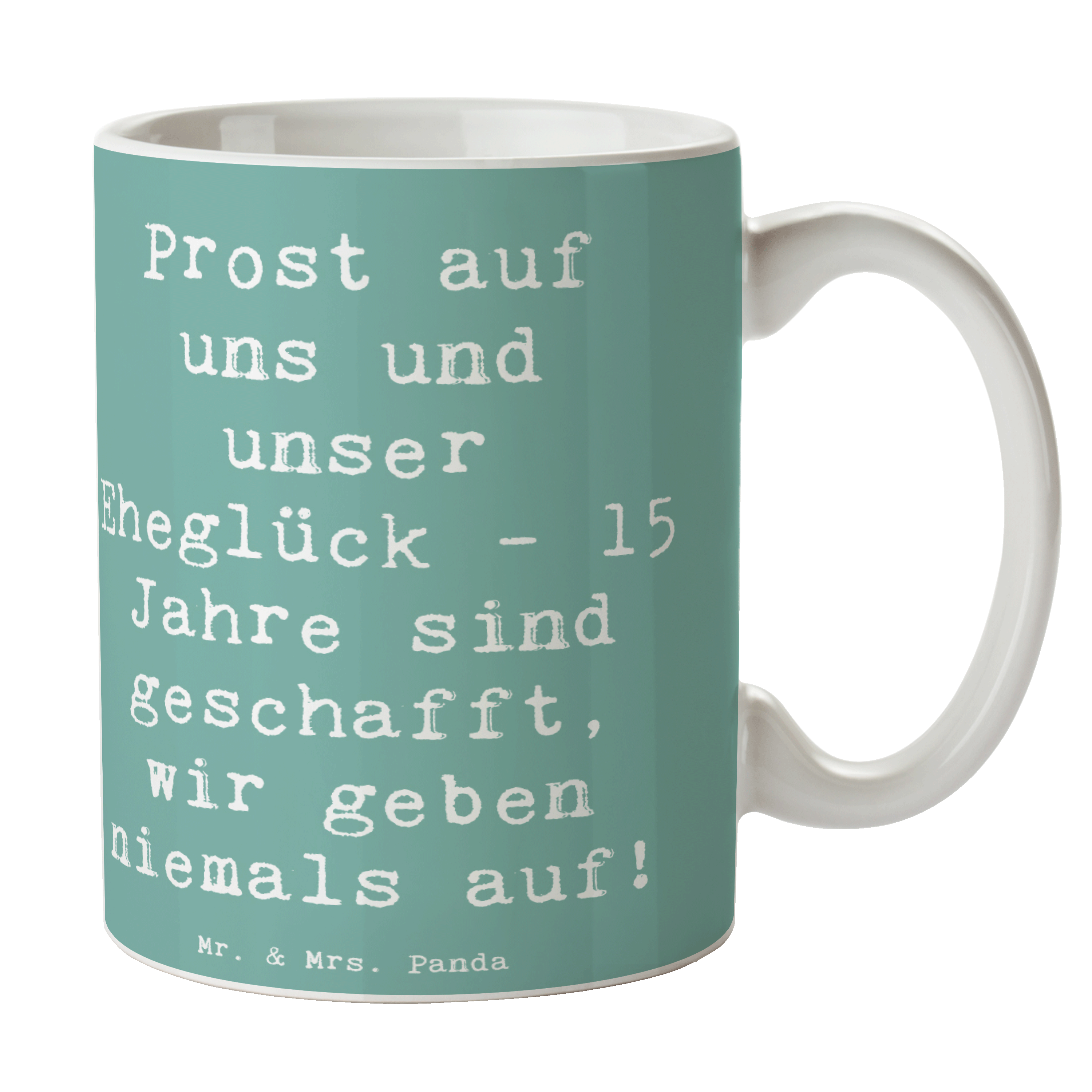 Tasse Spruch 15. Hochzeitstag Gläserne Hochzeit - Geschenk Hochzeitsplanung - Bild 15 von 19