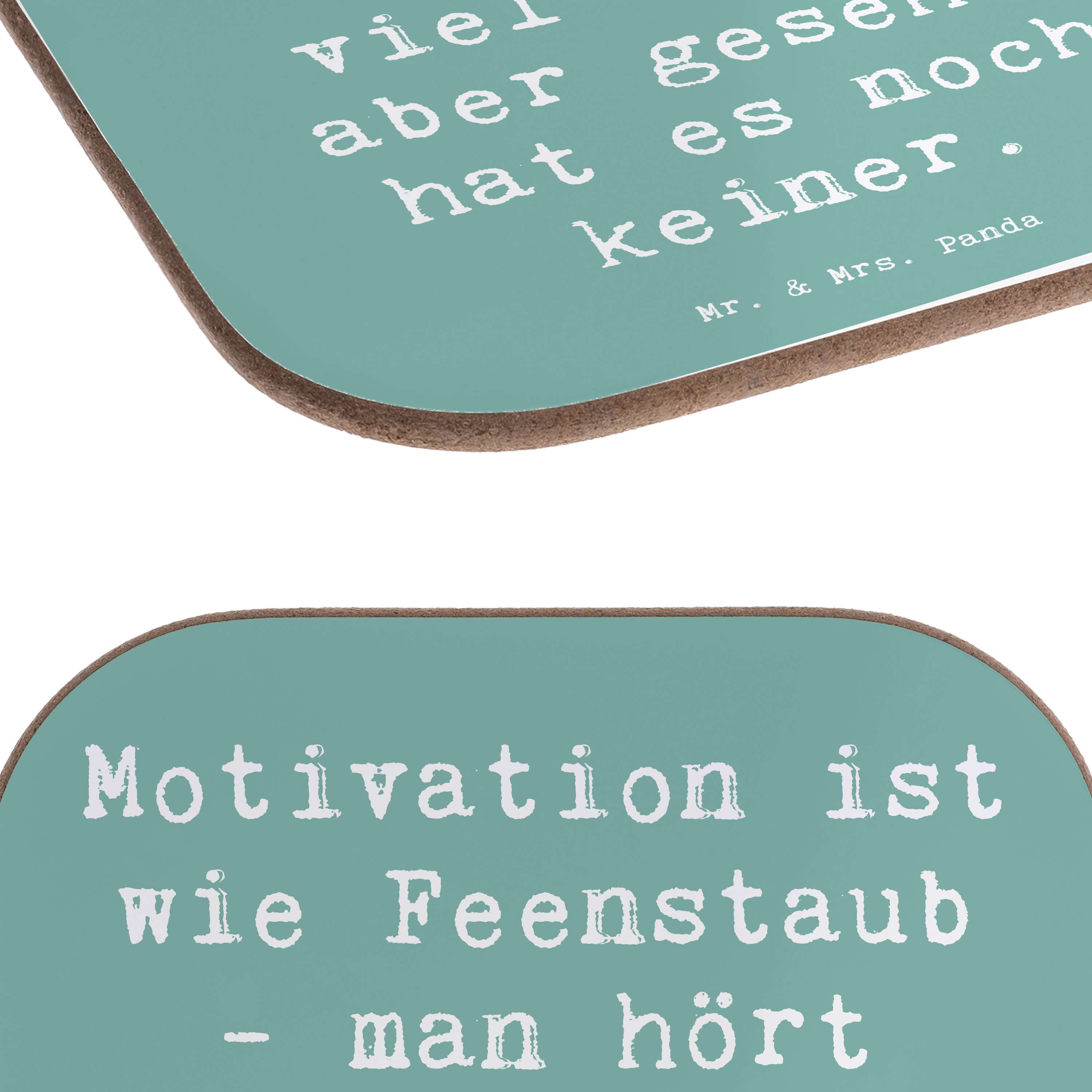 Untersetzer Spruch Magische Motivation