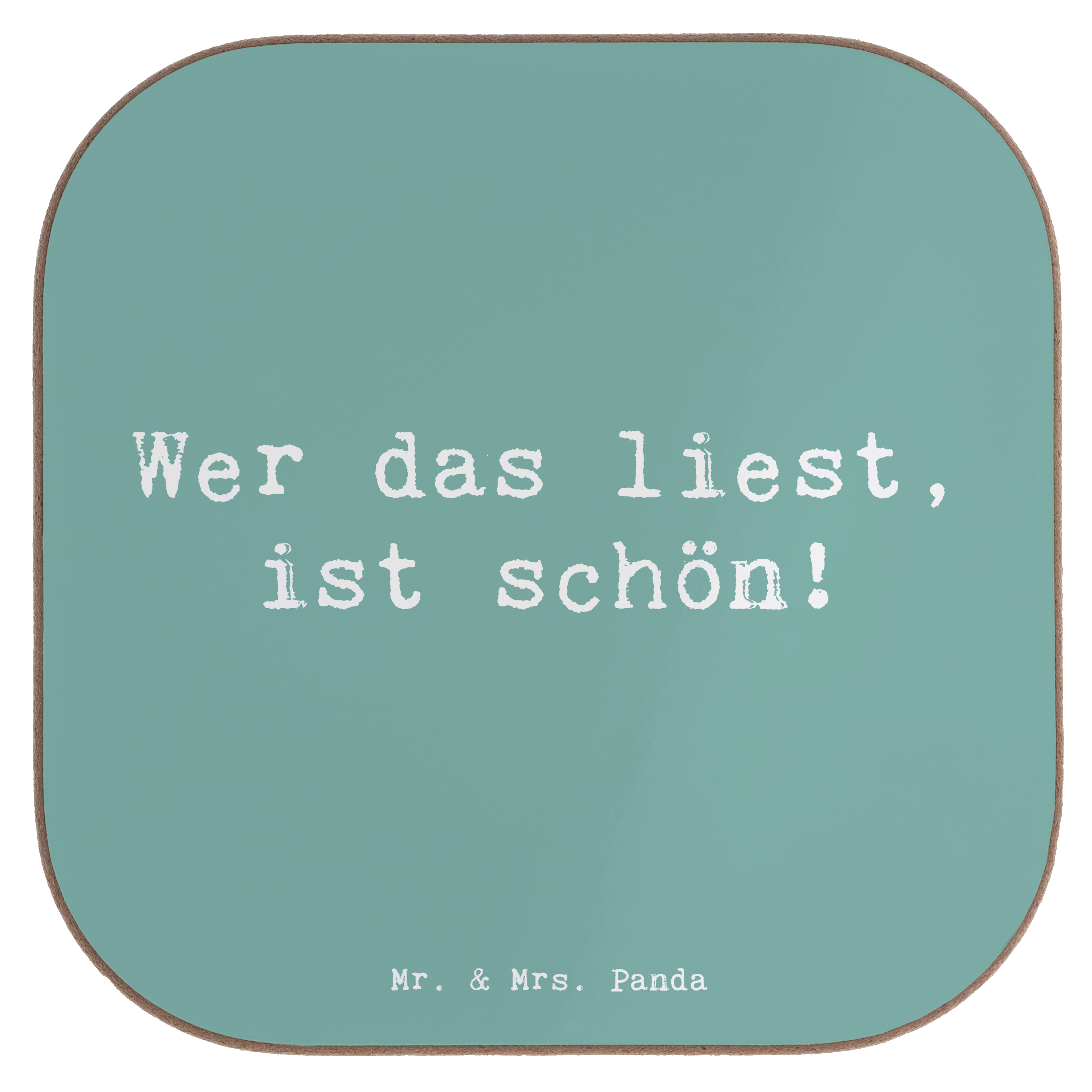 Untersetzer Spruch Freude Schön