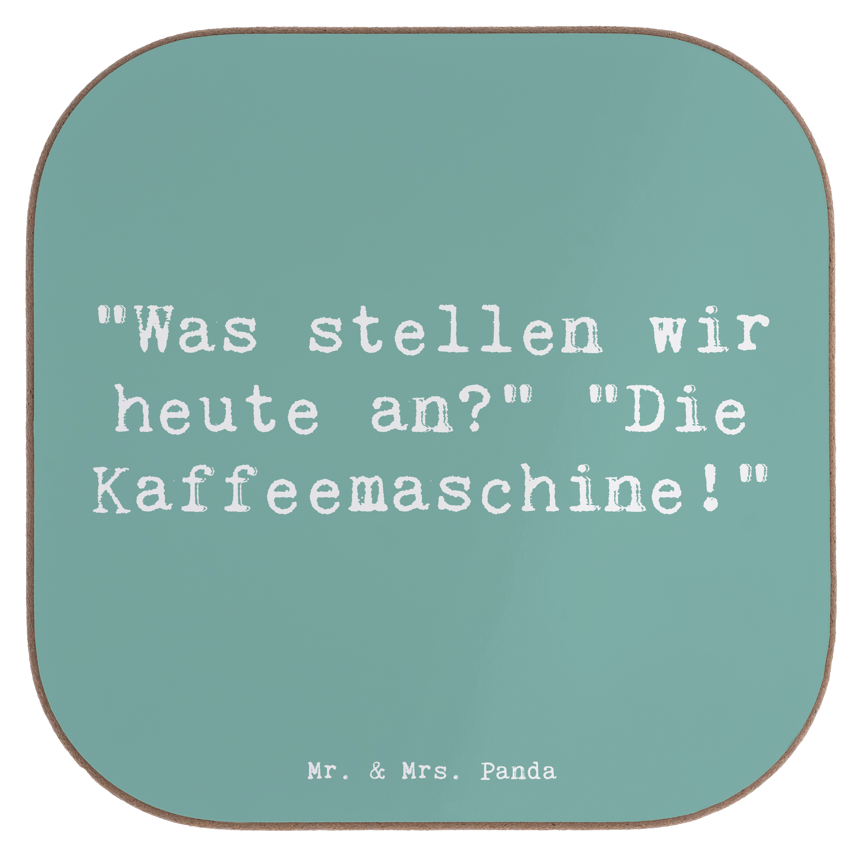 Untersetzer Spruch Freude am Morgen