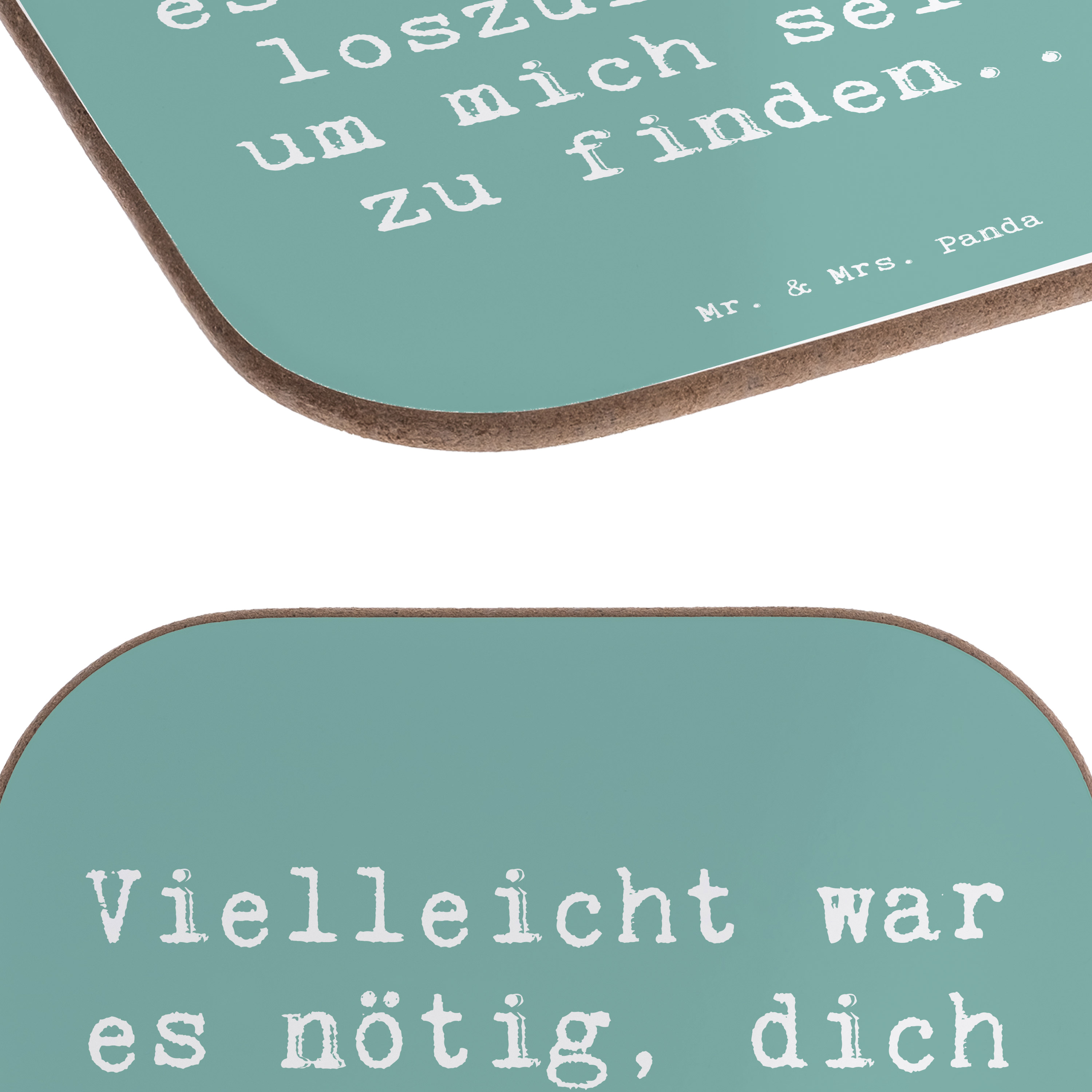 Untersetzer Spruch Liebeskummer Selbstfindung