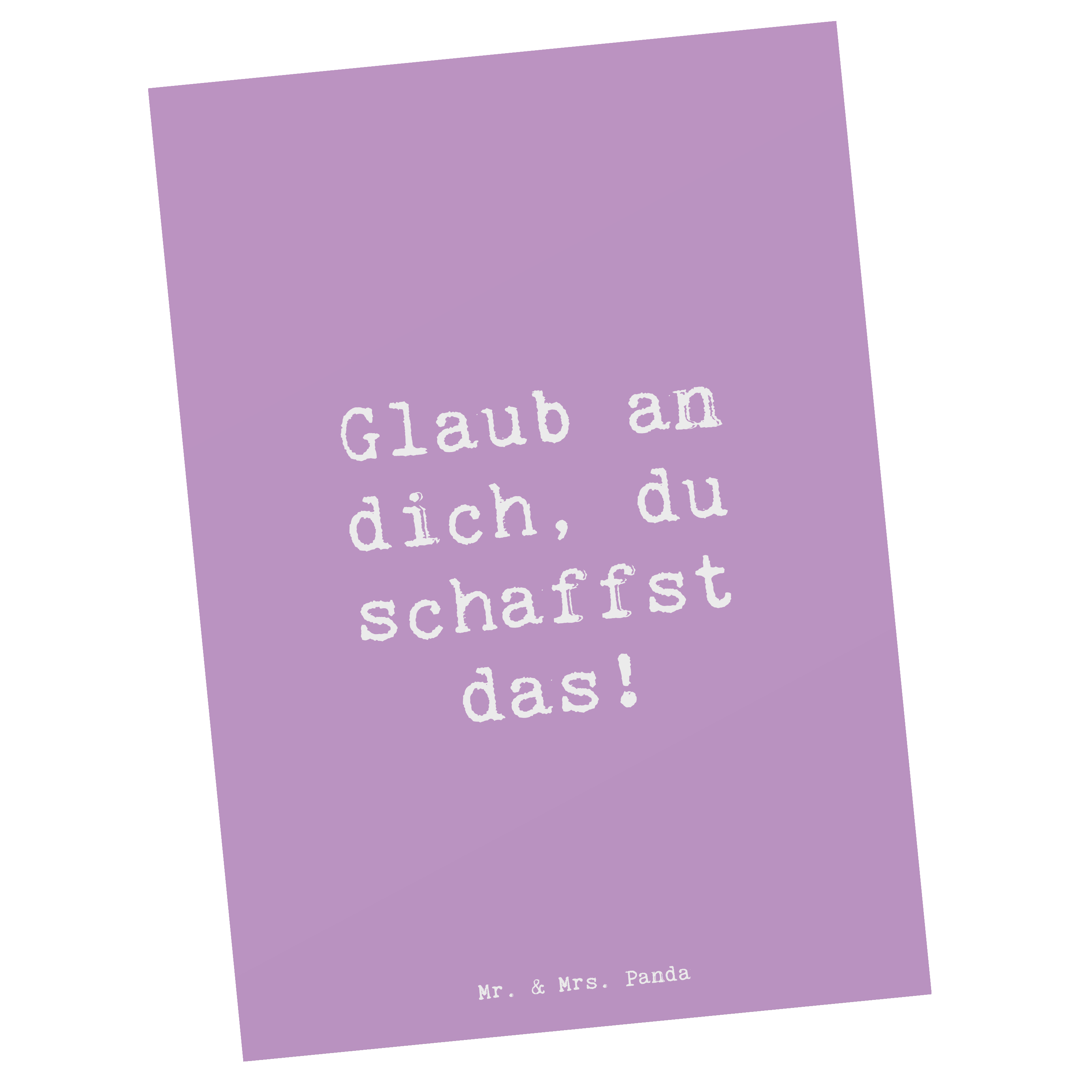 Postkarte Spruch Schulanfang Glaube