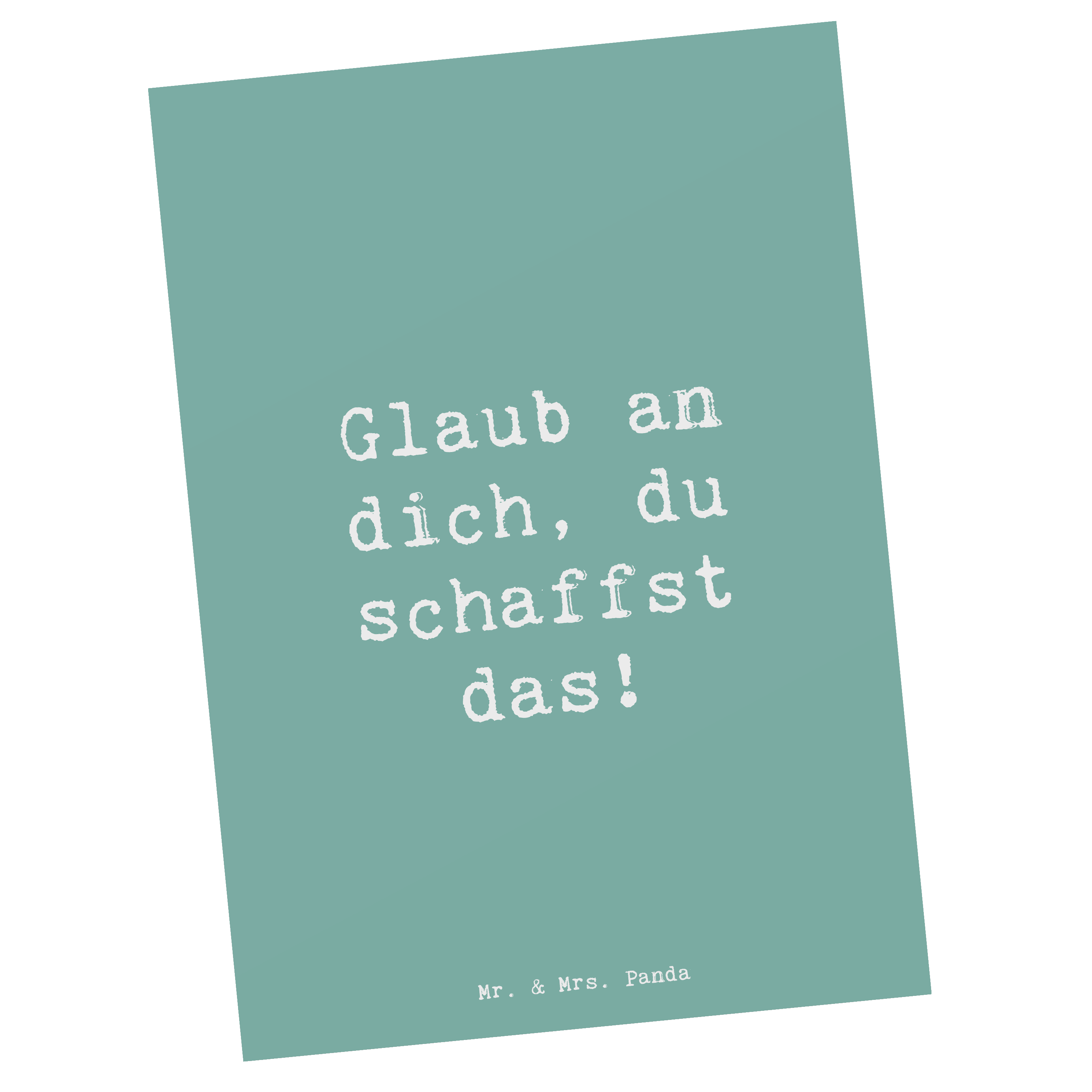 Postkarte Spruch Schulanfang Glaube